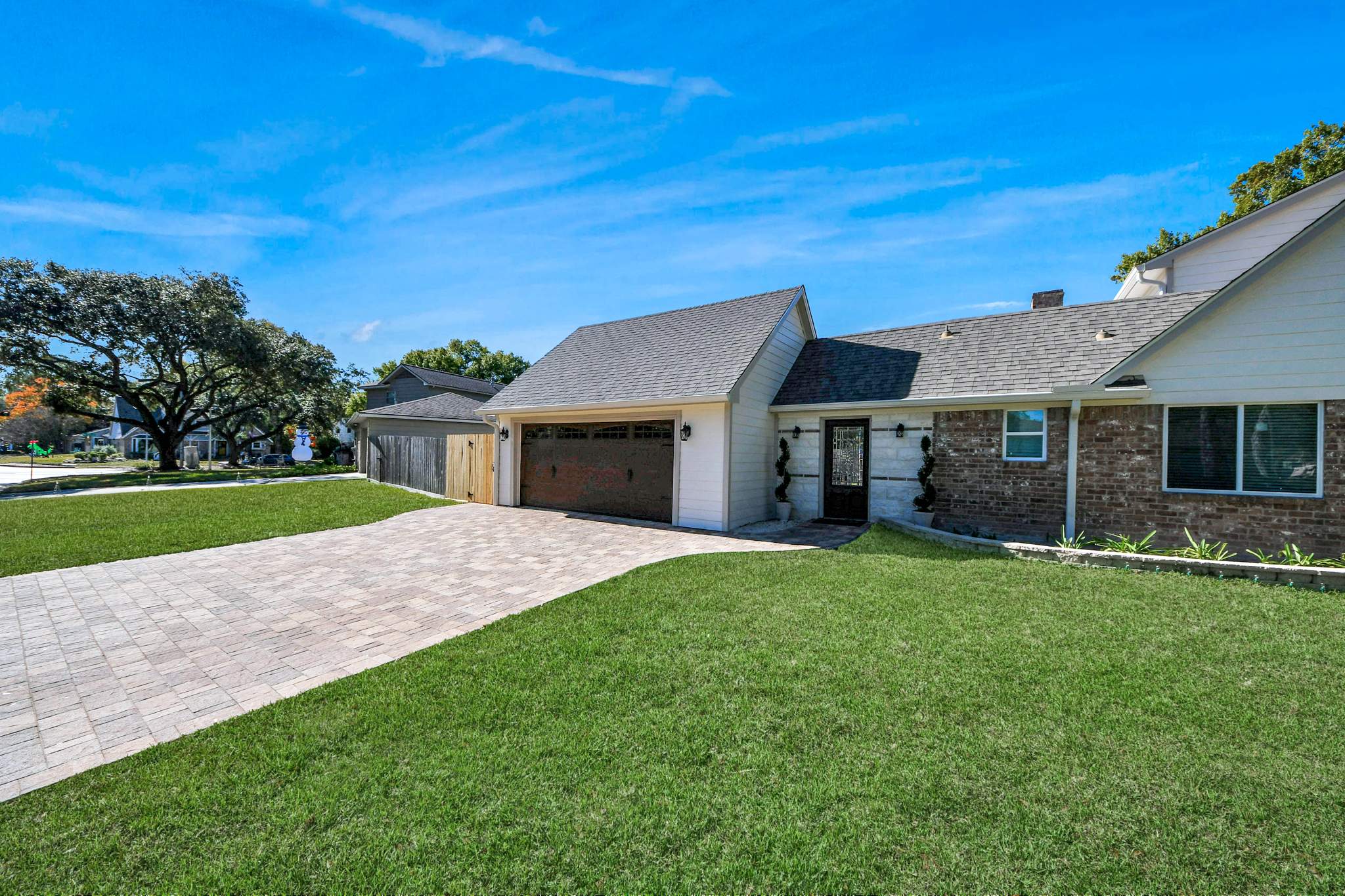 Exterior Home Makeover — Designed to Last by Texas Urban Elements