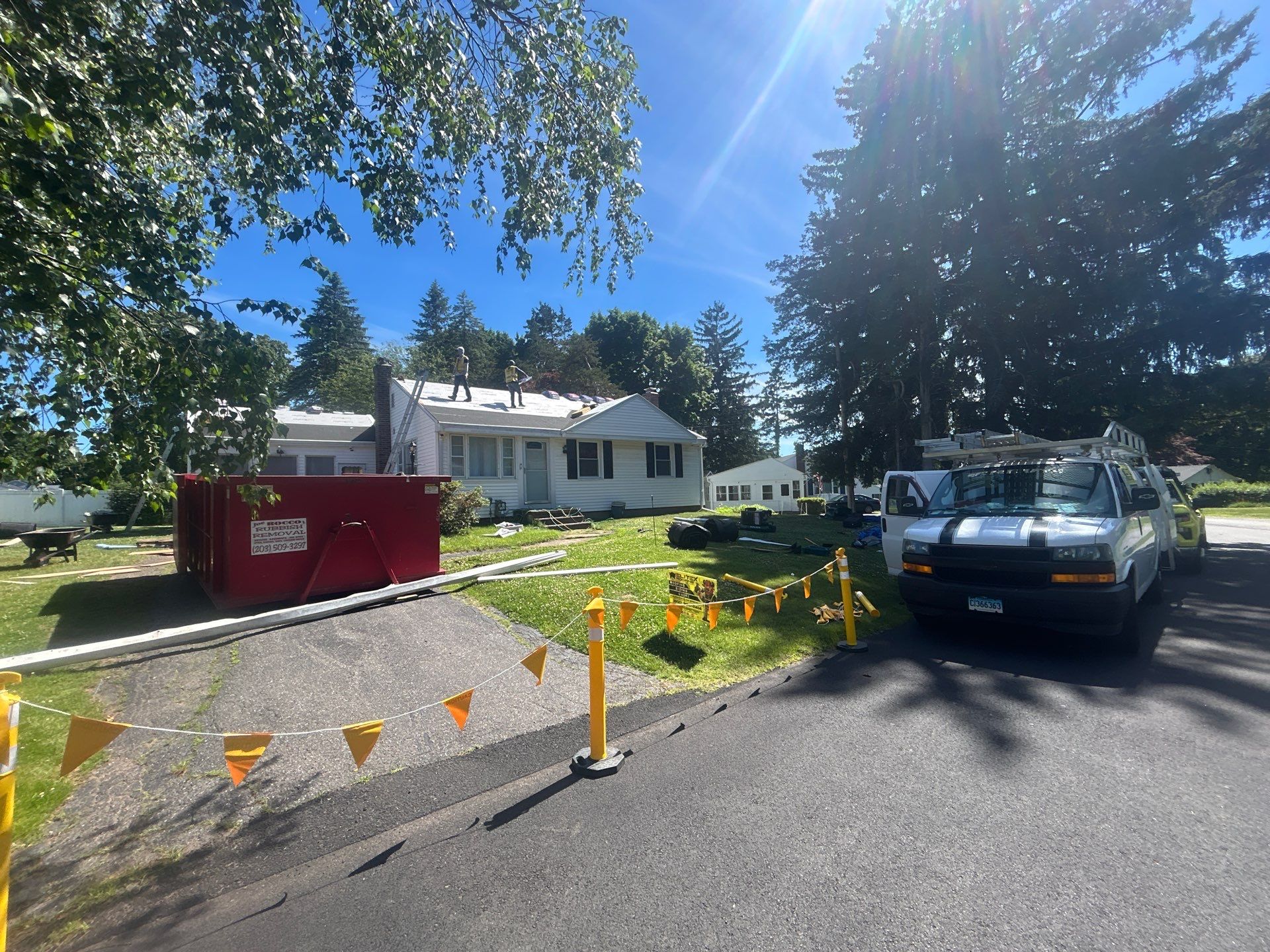Project in Southington, CT by Elitex Roofing