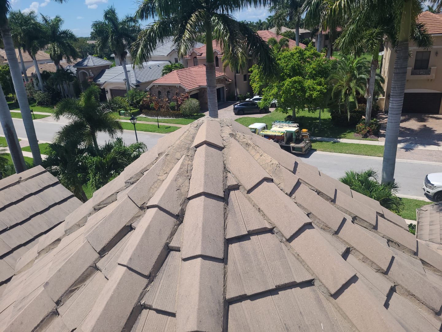 Concrete Tile Roof Repair and Underlayment Replacement in Wellington by Aastro Roofing