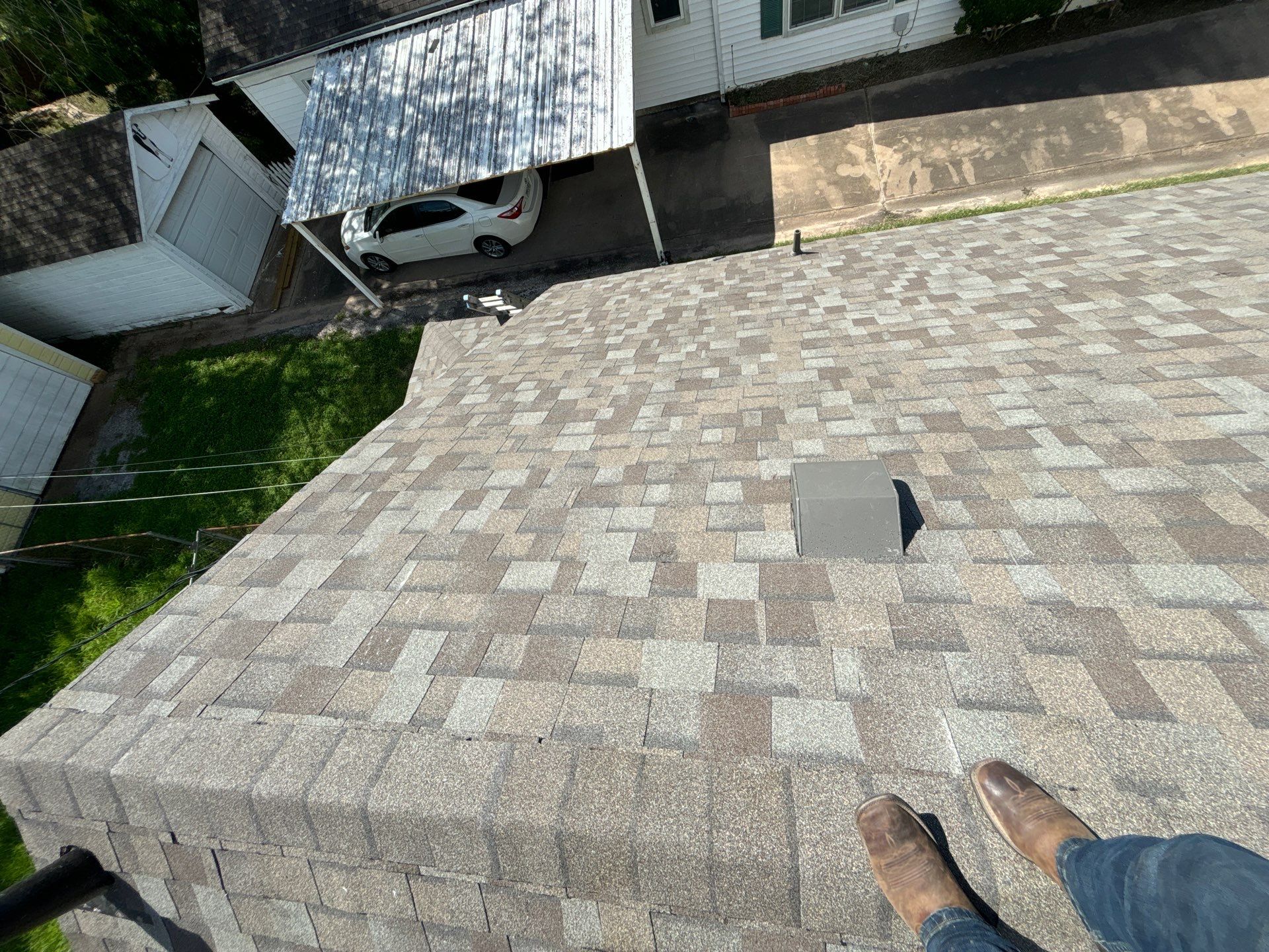 Residential Roofing Repair using Owen's Corning Duration (Lifetime) Shingles by Roof Repair Company