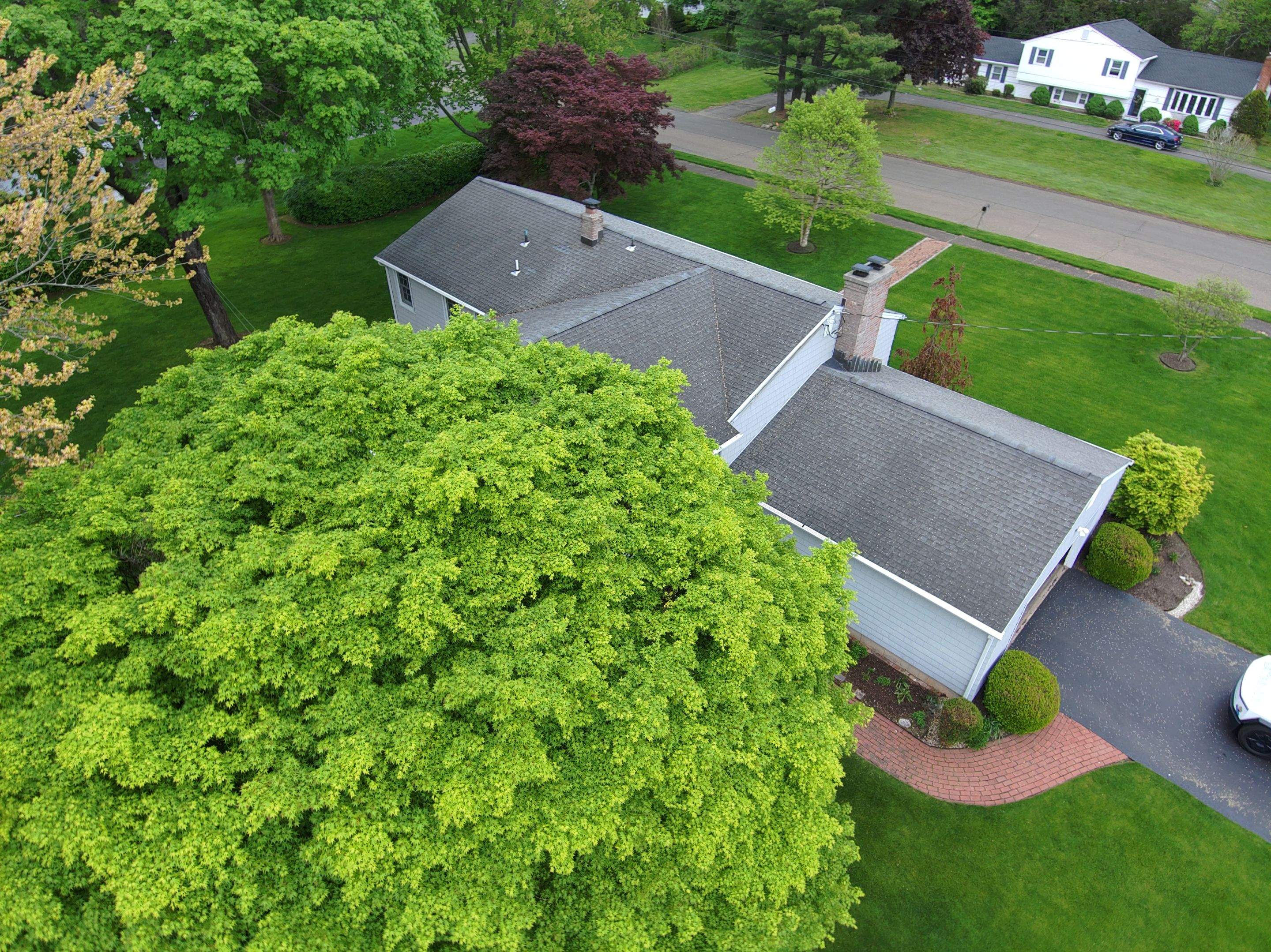 Residential Roof Replacement and Shingle Installation in North Haven by A Plus Exterior