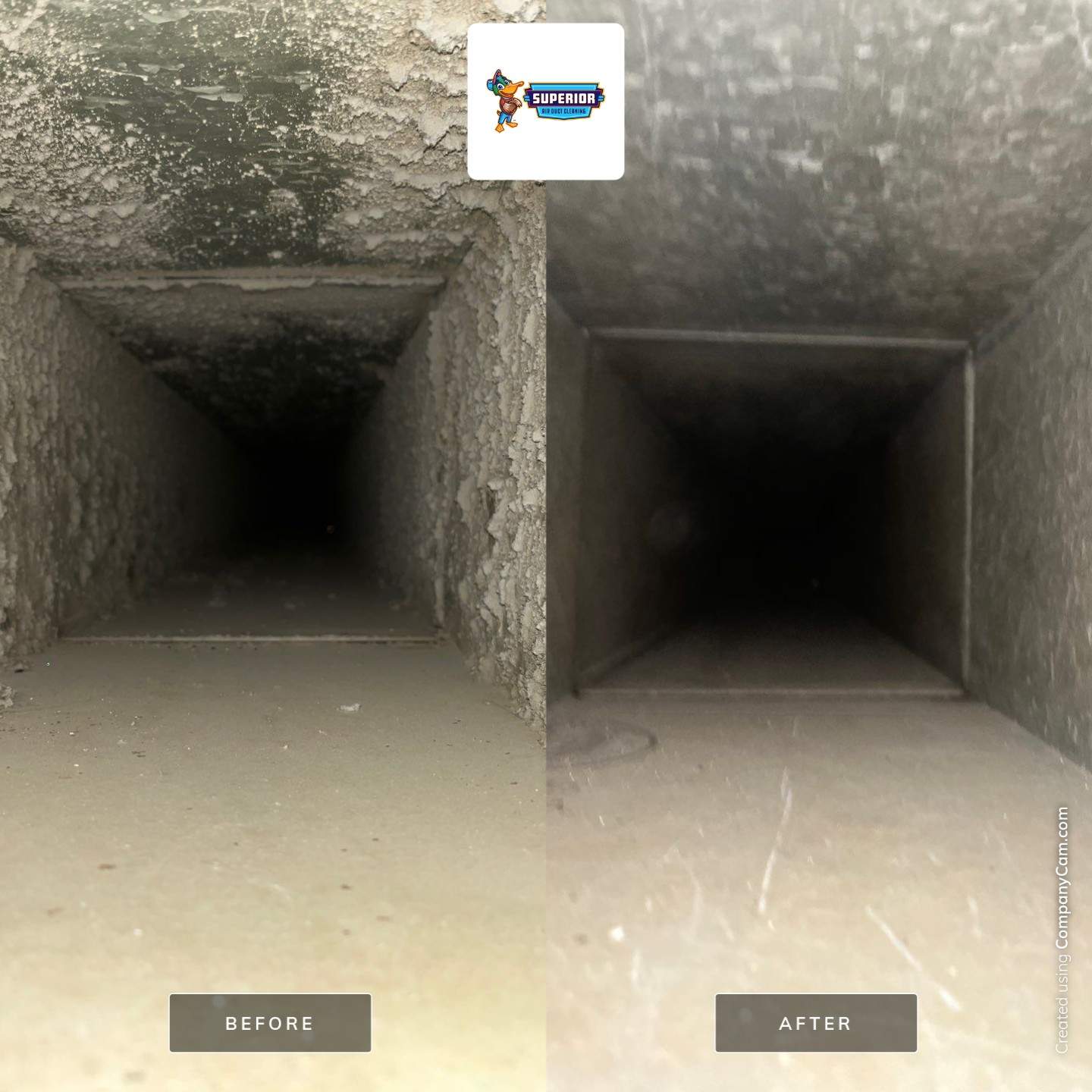 Air Duct Cleaning With a Vacuum Truck in Cranberry Twp, PA by Superior Air Duct Cleaning