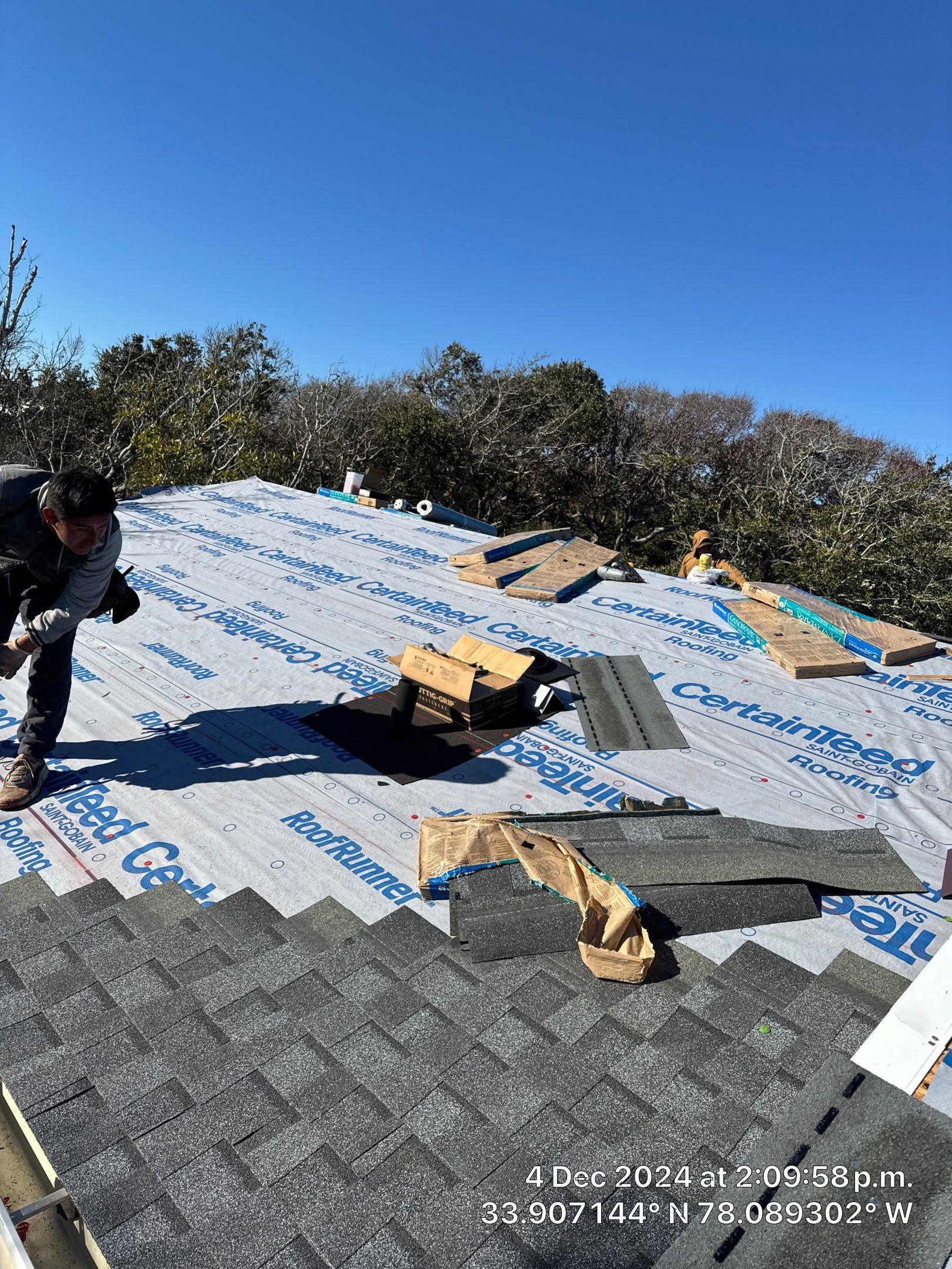 Fortified Roof Replacement in Oak Island by RGR Construction and Roofing, LLC