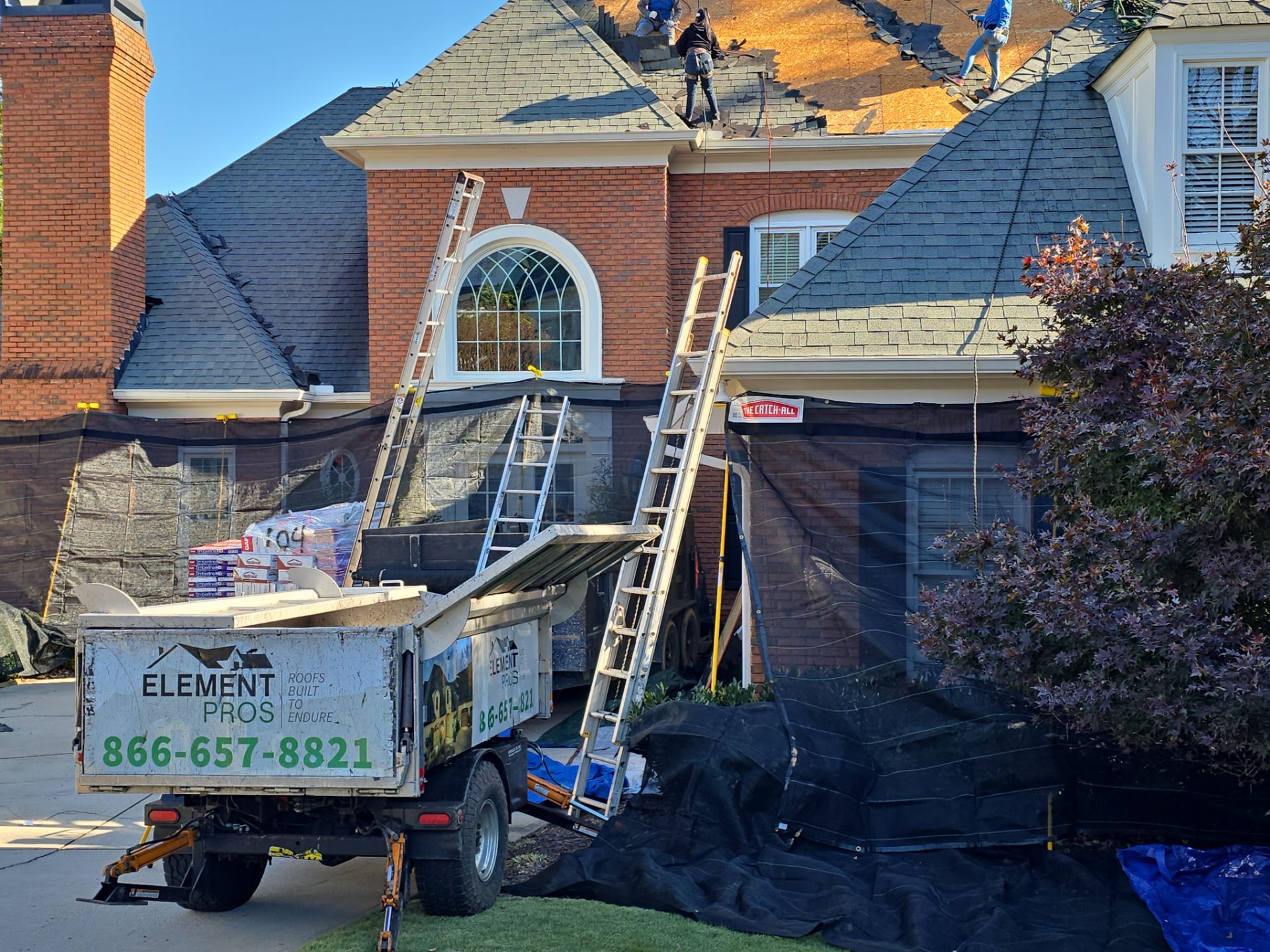 GAF Timberline HDZ in Pewter Grey by Element Pros Roofing, LLC