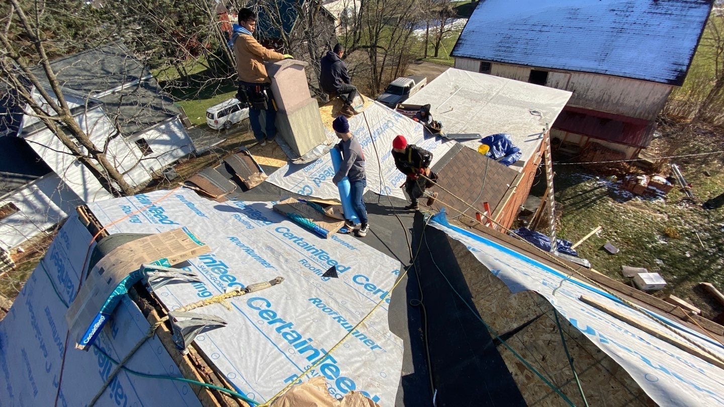 Roof Replacement using CertainTeed Landmark by 180 Contractors