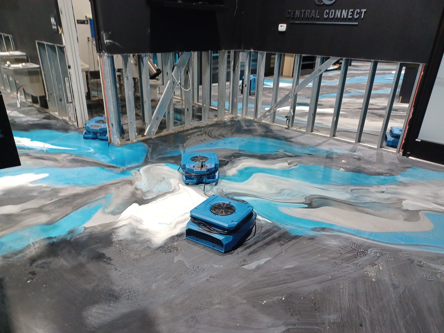 Project in Detroit by EzDry Water Mitigation & Property Restoration