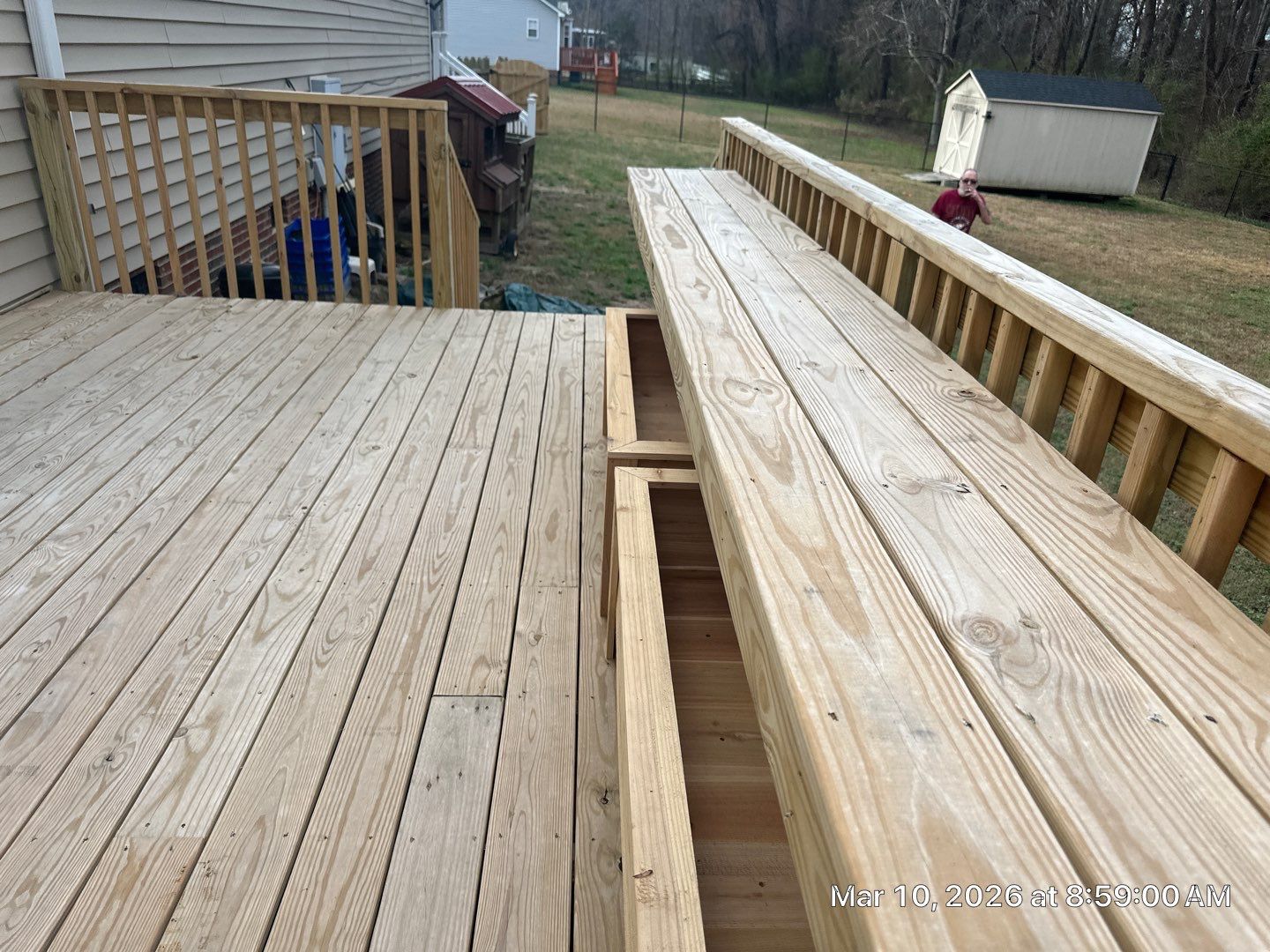 Deck using Wood Sealant by DuraSeal