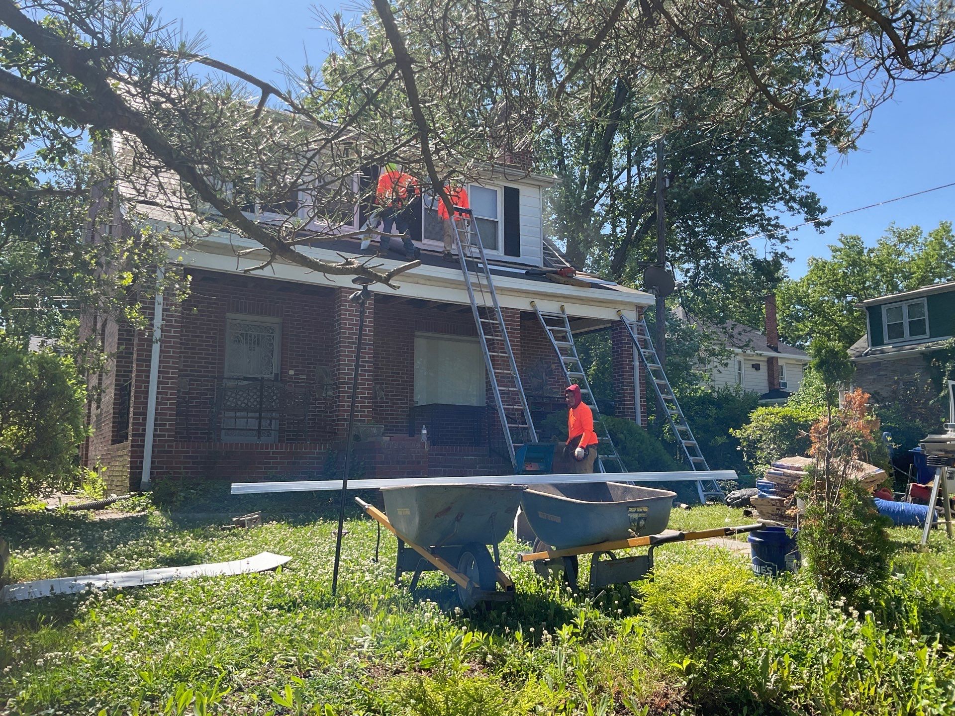 Roof Replace Porch by Alpha Design Services