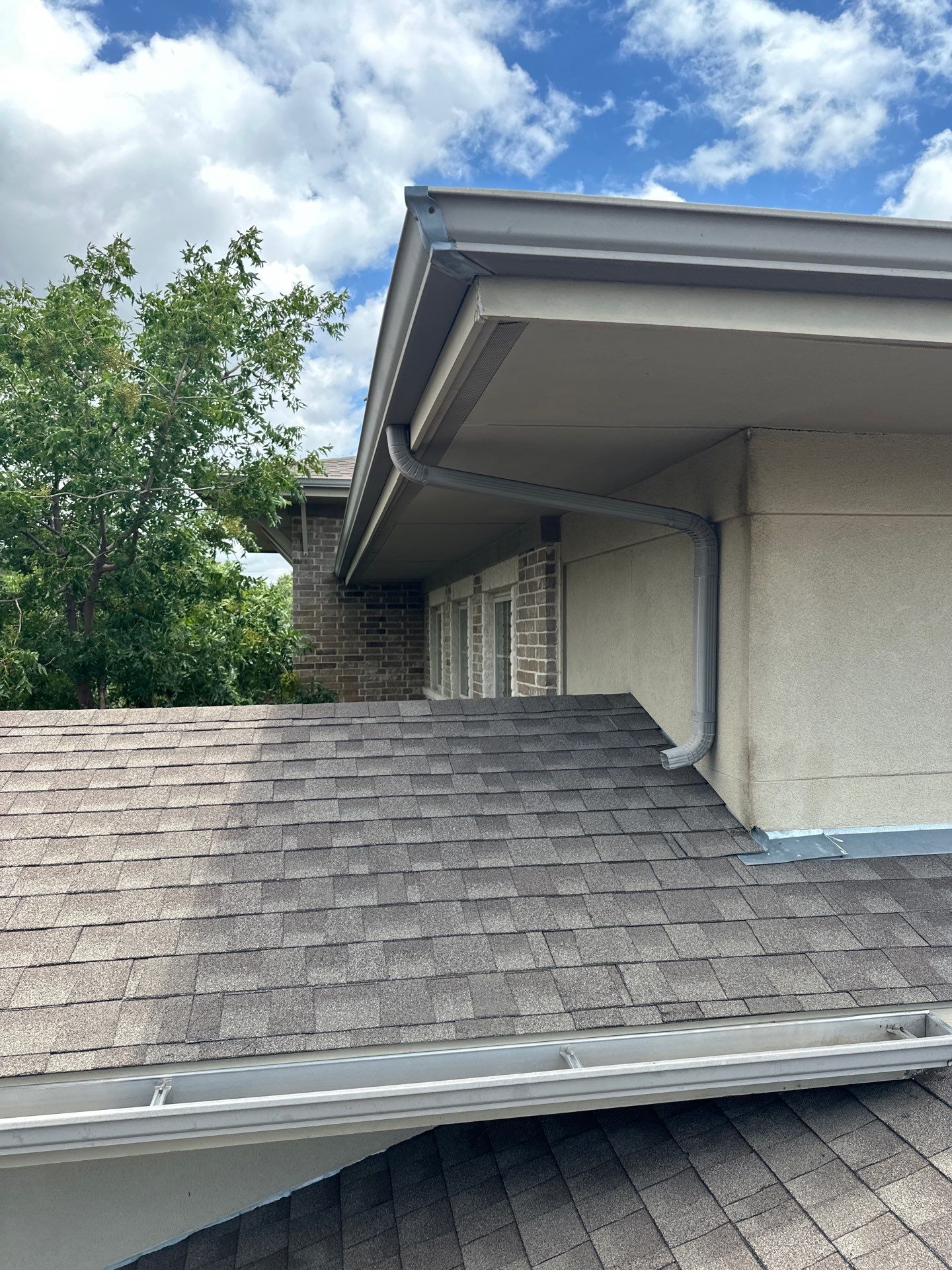 Roof Damage  by Zeus Exteriors