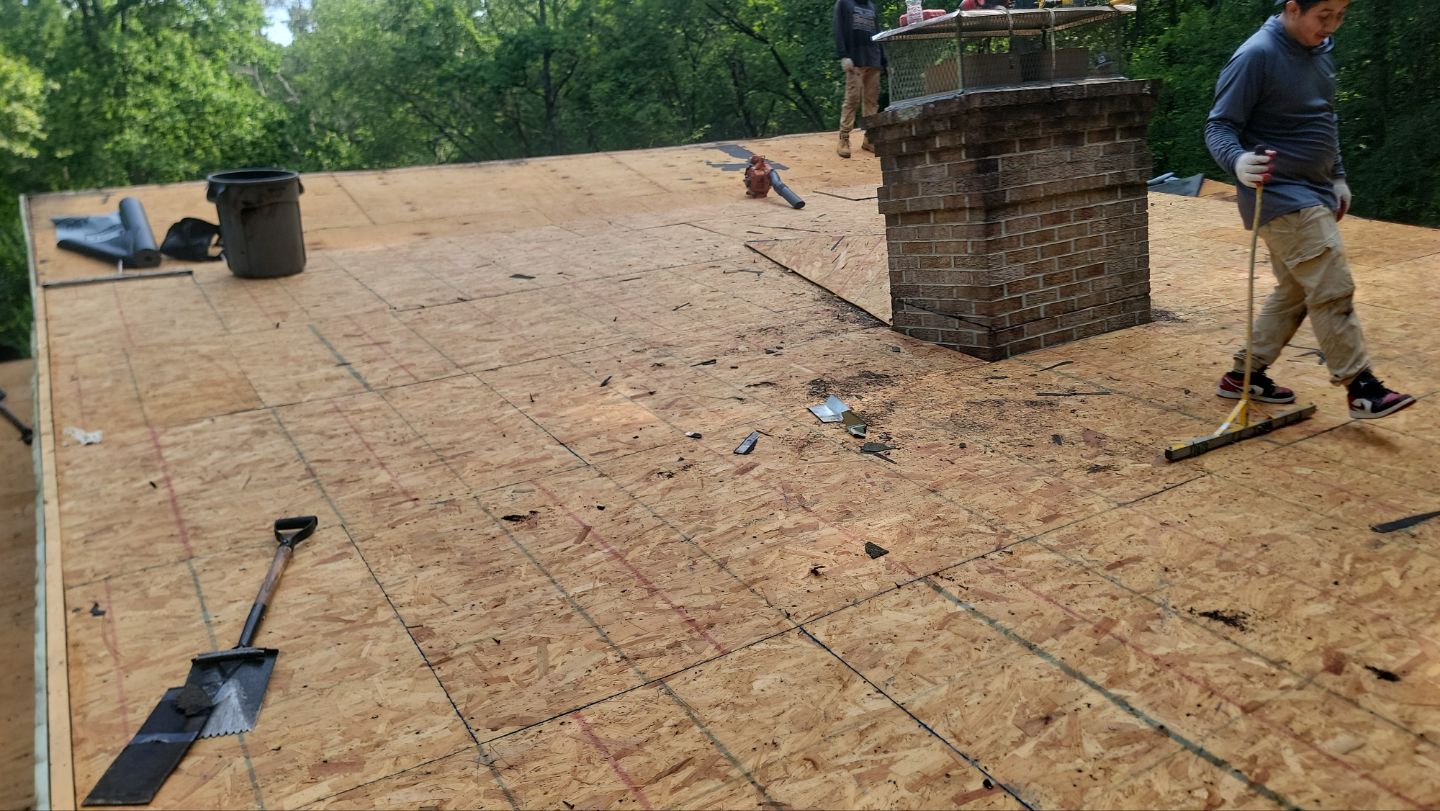 Roof Installation using GAF Timberline HDZ by ExteriorPros