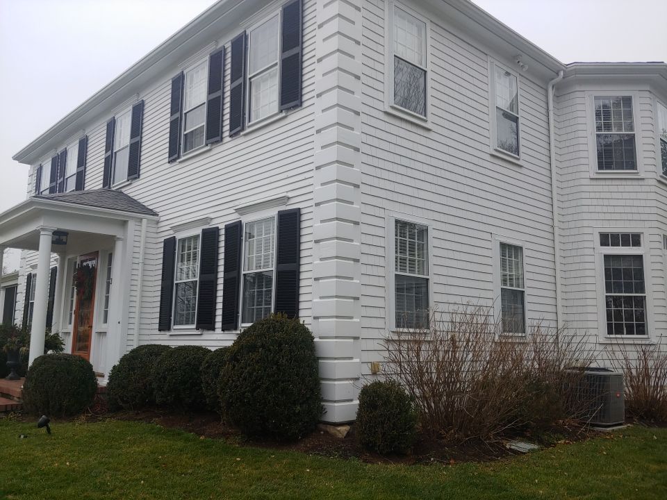 Duxbury, MA Gutter Installation using 4x6 Fiberglass Gutter with Moulding by Gutter Pro Enterprises