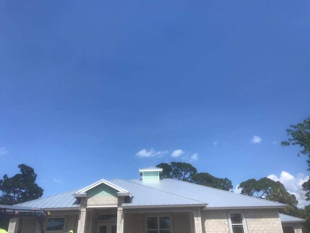 24ga 1" Nail-Strip Mill Finish by Total Roofing System The Metal Roof Experts