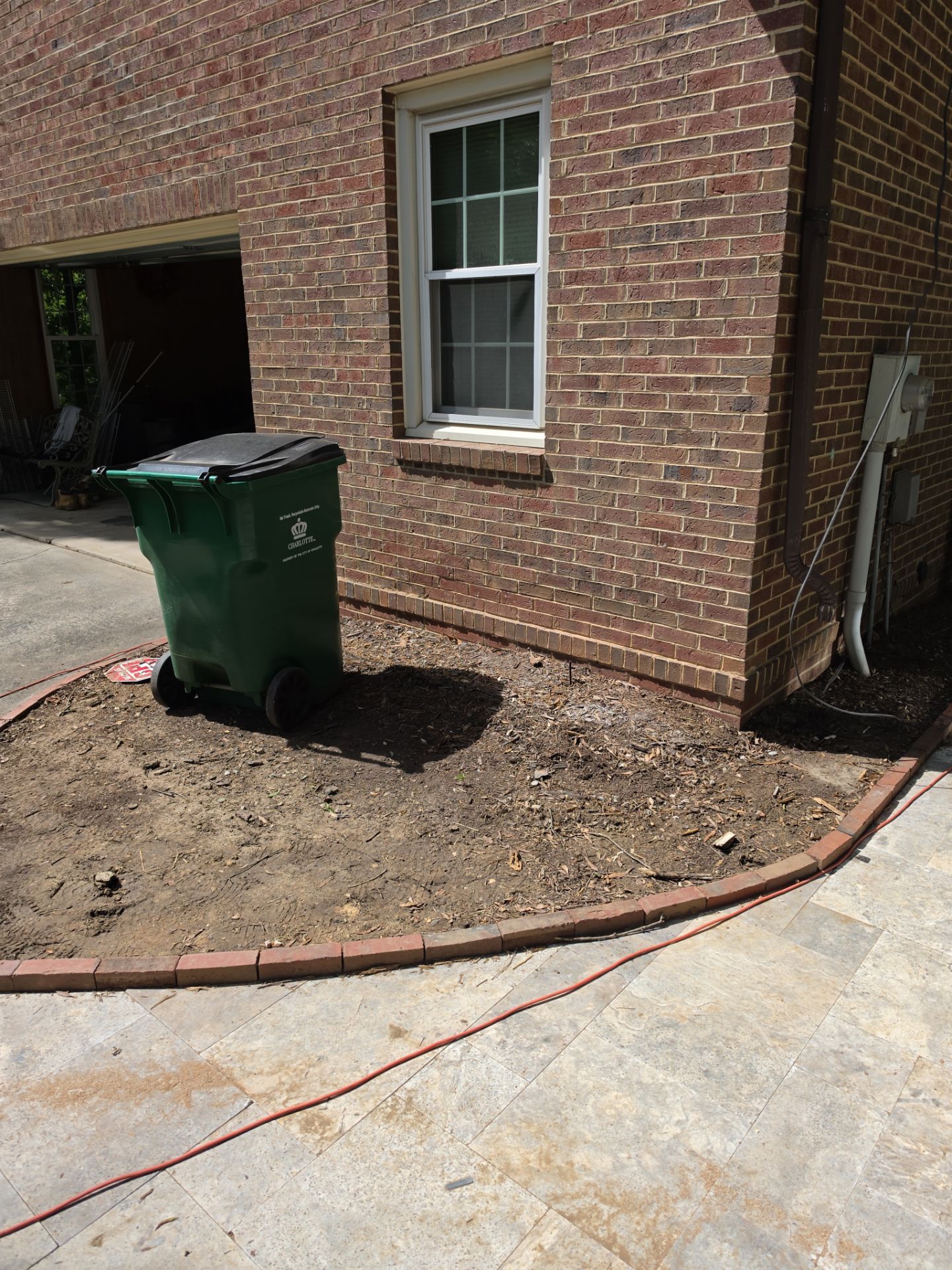 Job site clean up in Charlotte by Badger Hauling