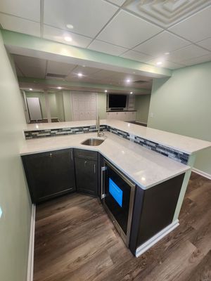 Basement and Bathroom Remodel