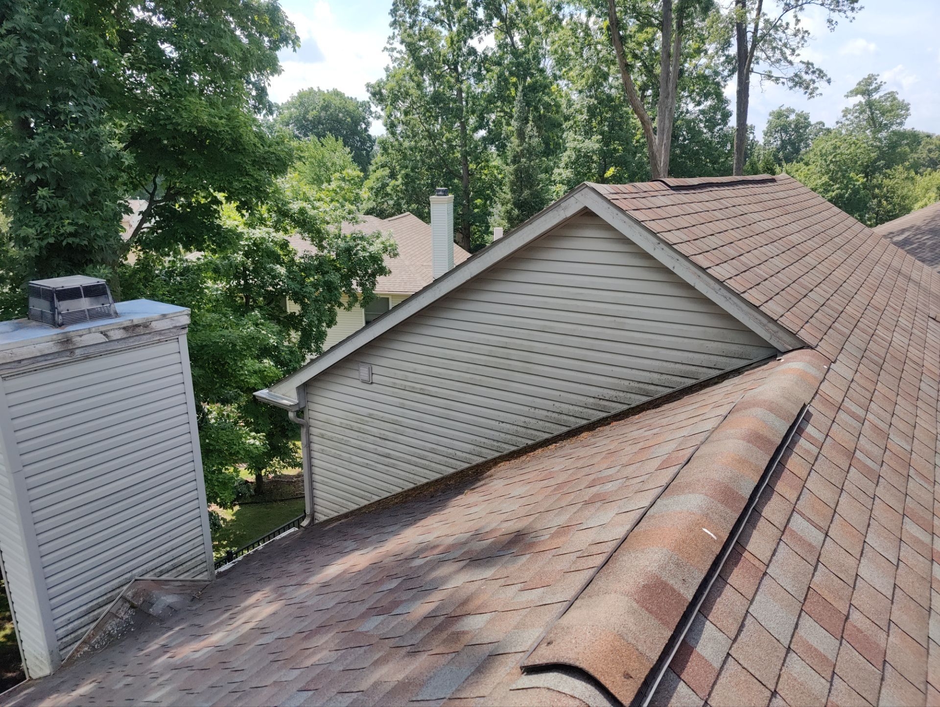 Roof Replacement using CertainTeed Landmark Max Def Shenandoah by 180 Contractors