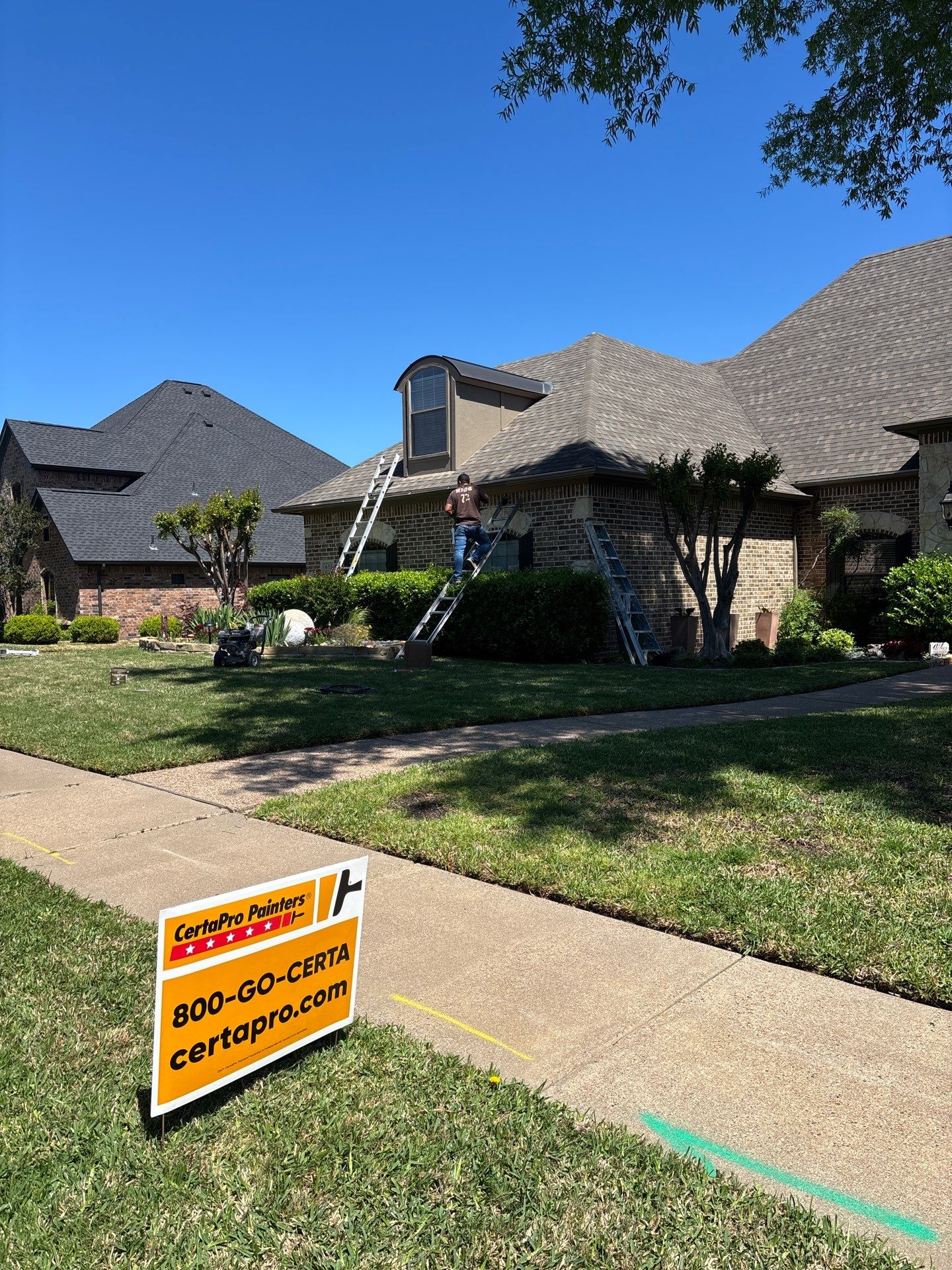 Project in Keller by CERTAPRO PAINTERS OF SOUTHLAKE