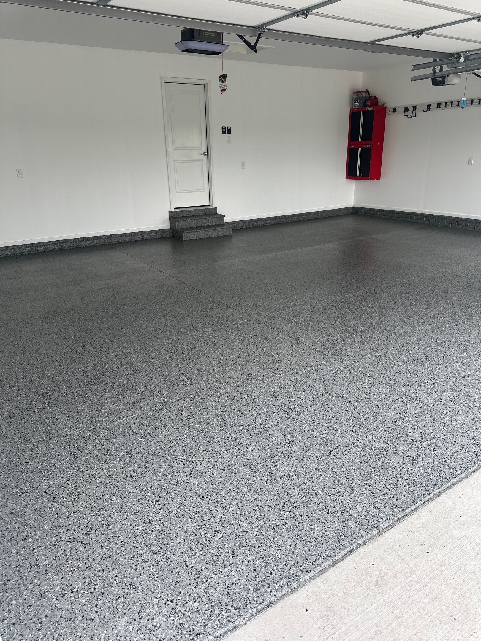 New Garage - Perfect Timing Before 🏈 Season! by Revival Concrete Coatings