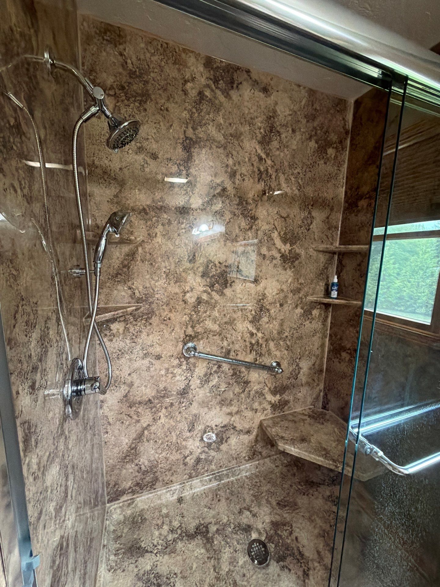 Shower Upgrade - Kit to Custom by BathPlanet SW Virginia