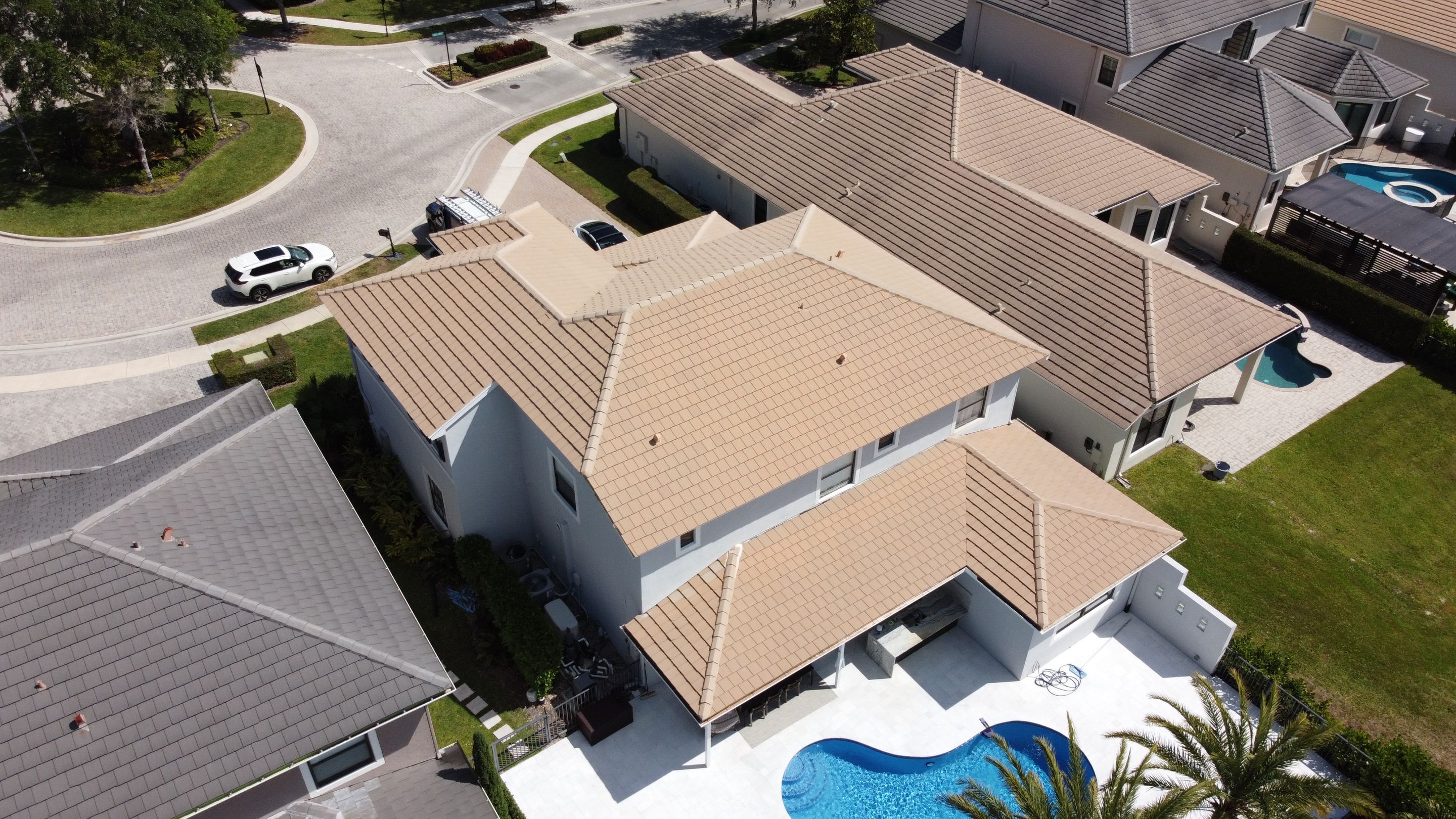 Residential Roofing Installation using Westlake Roofing Tile by BLUES BROTHERS ROOFING