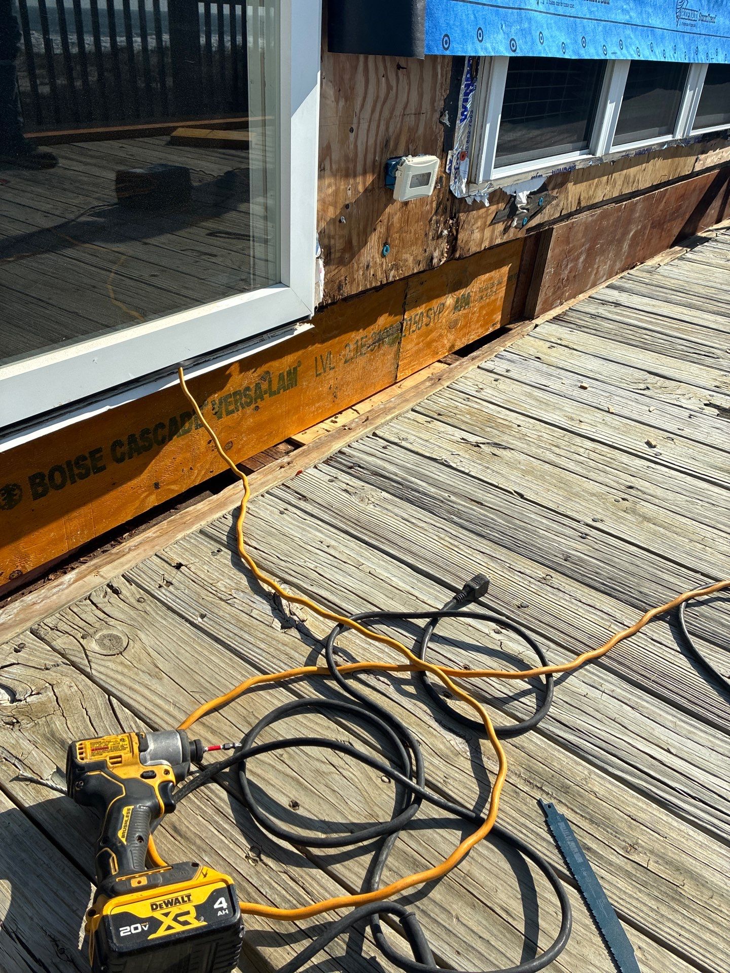 Oceanfront Structural Repair and Exterior Rebuild in Oak Island NC | RGR Construction and Roofing, LLC by RGR Construction and Roofing, LLC