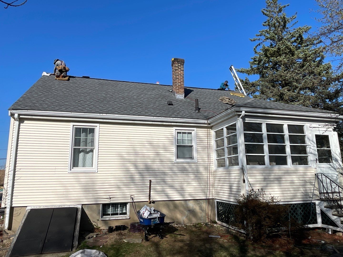 Residential Roofing Installation using GAF Timberline HDZ by Sensible Home Solutions