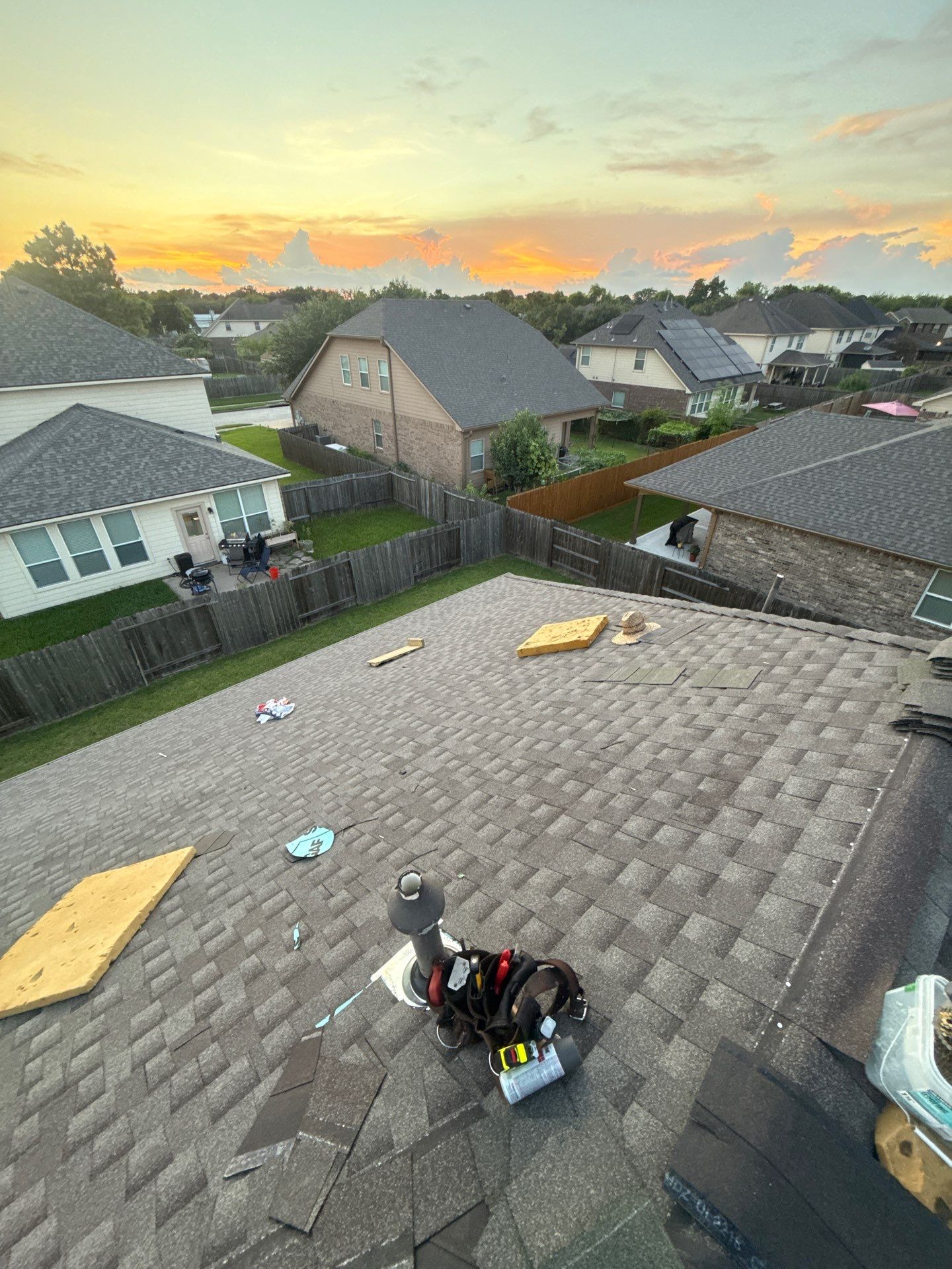 Roof Replacement in Pearland TX by Roof Repair Company