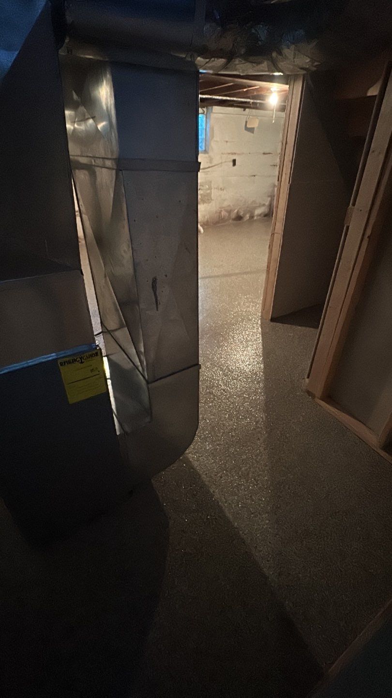 Basement, Bar & Laundry area  by Floors in a Day, Inc