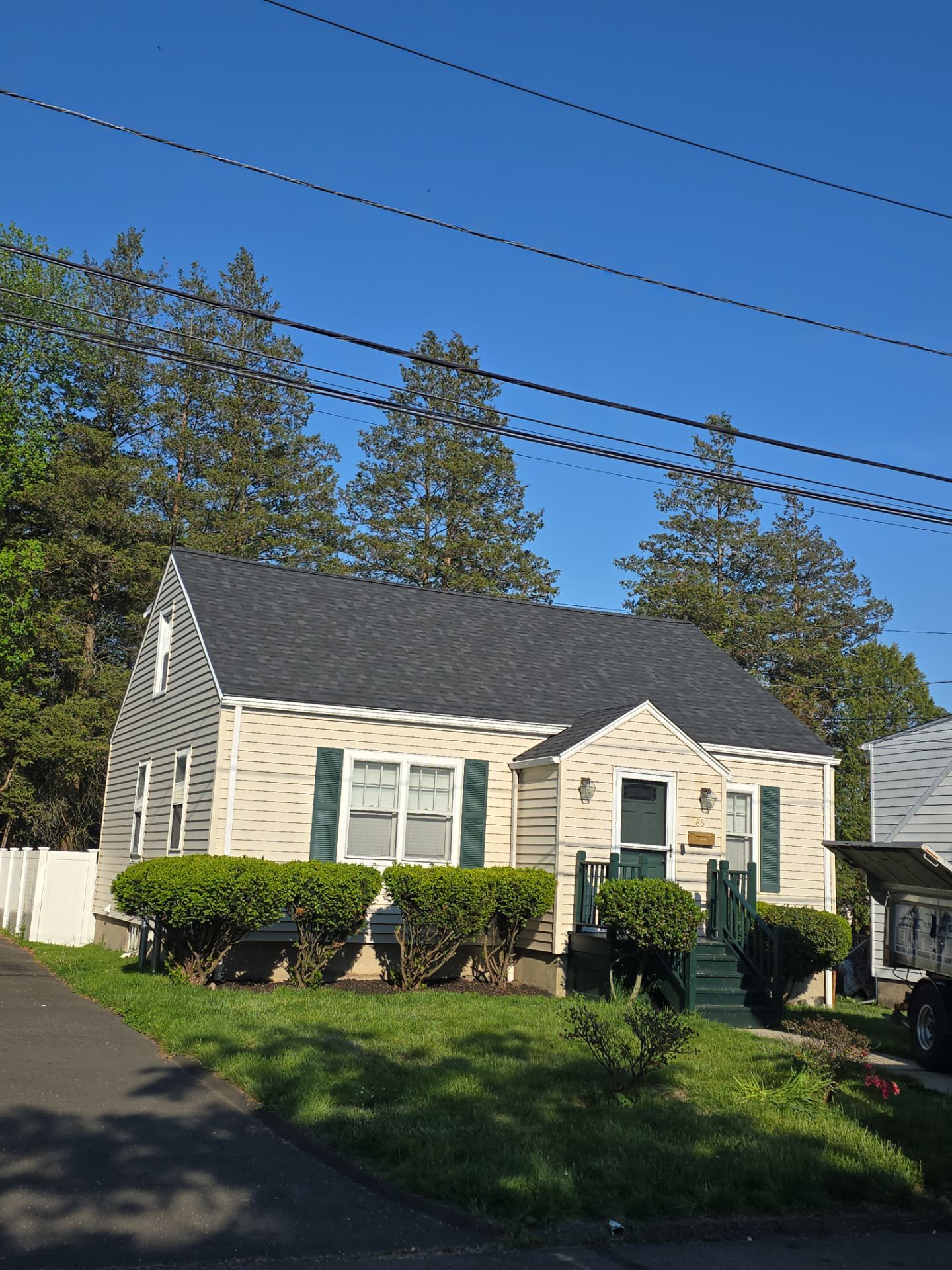 Residential Roof Replacement With Owens Corning Shingles in Stratford, CT by A Plus Exterior