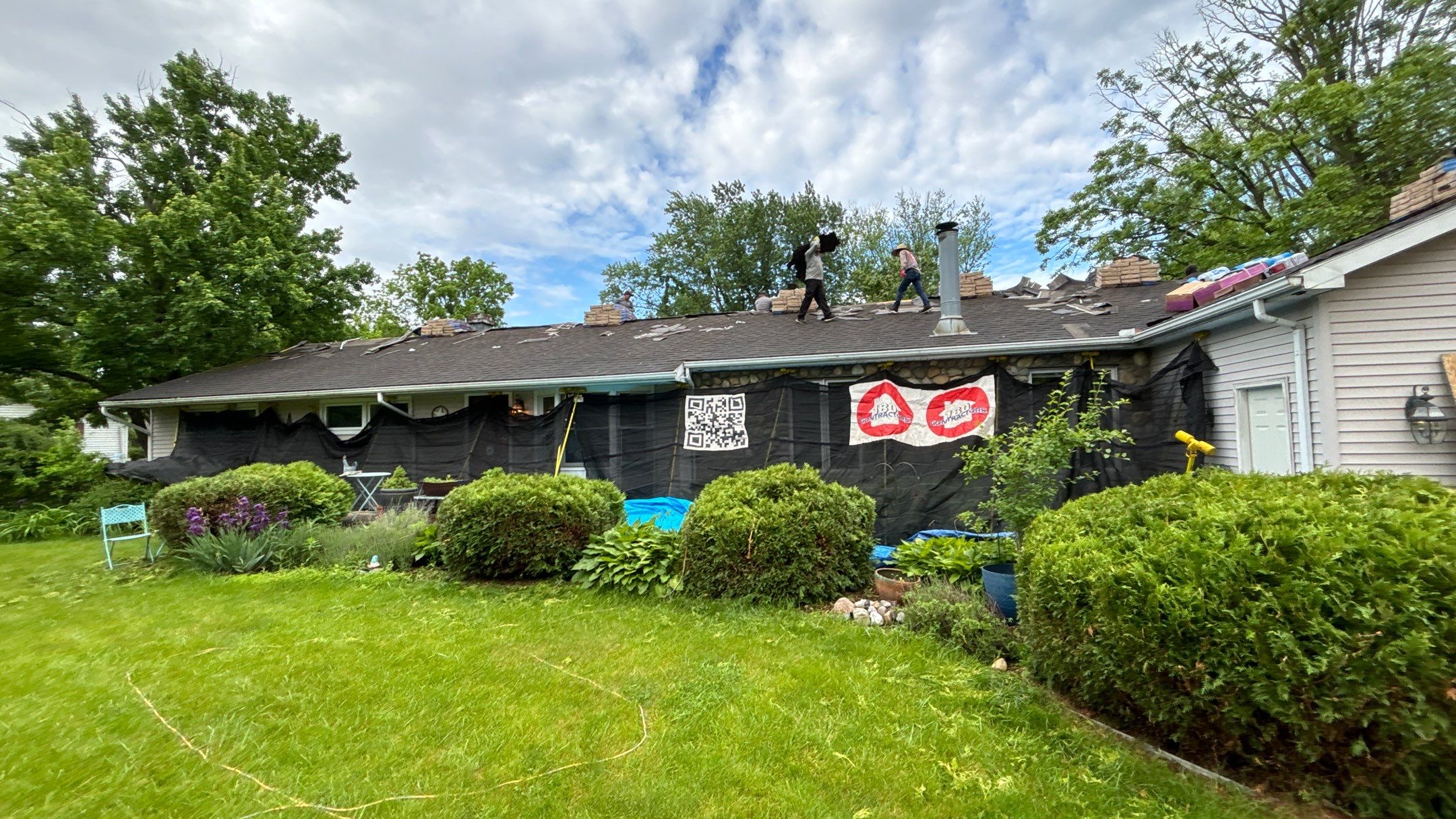 Roof Replacement using CertainTeed Landmark Pro by 180 Contractors