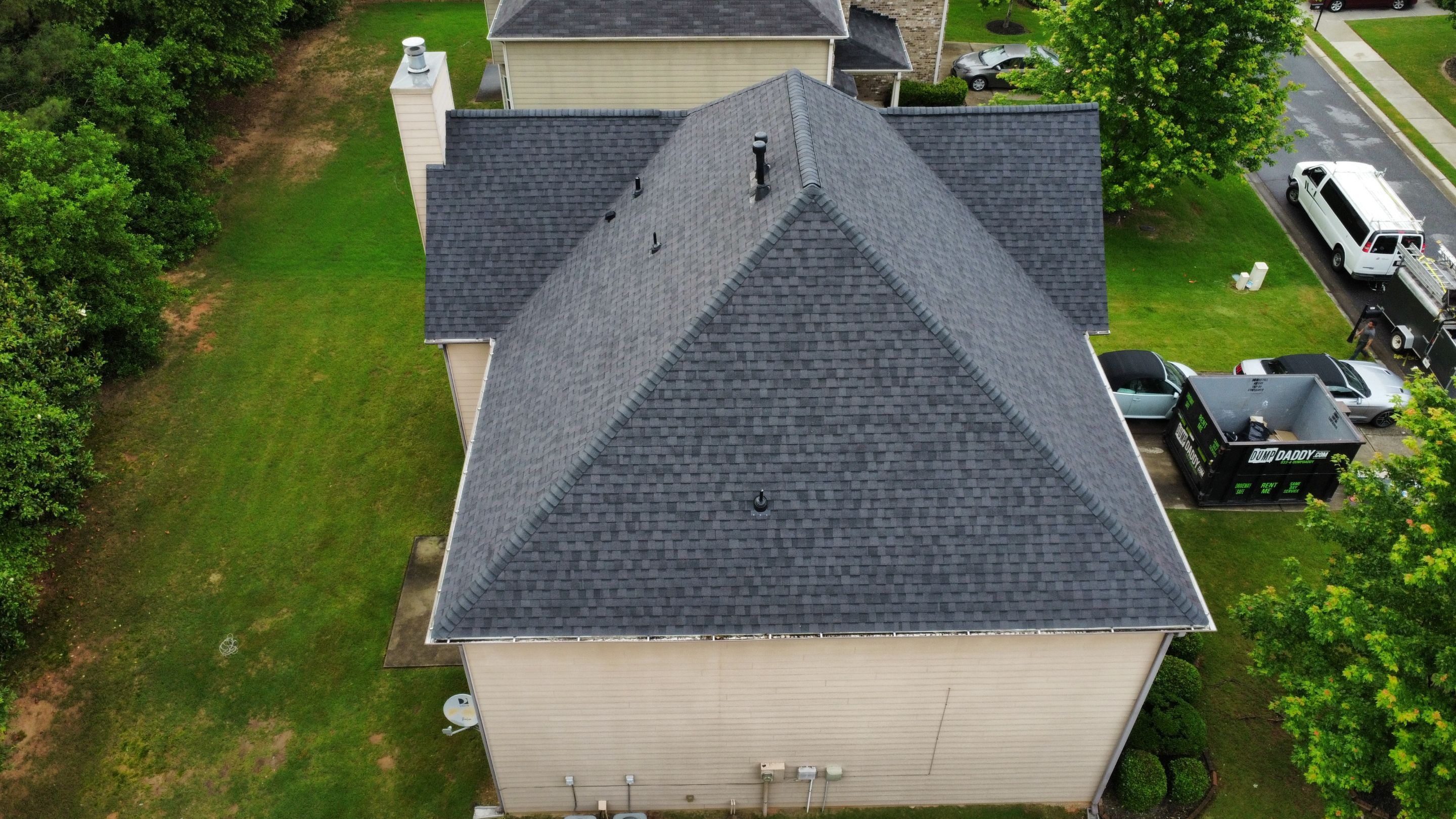 Cumming, GA Roof Replacement CertainTeed Landmark Moire Black by Reset Roofing