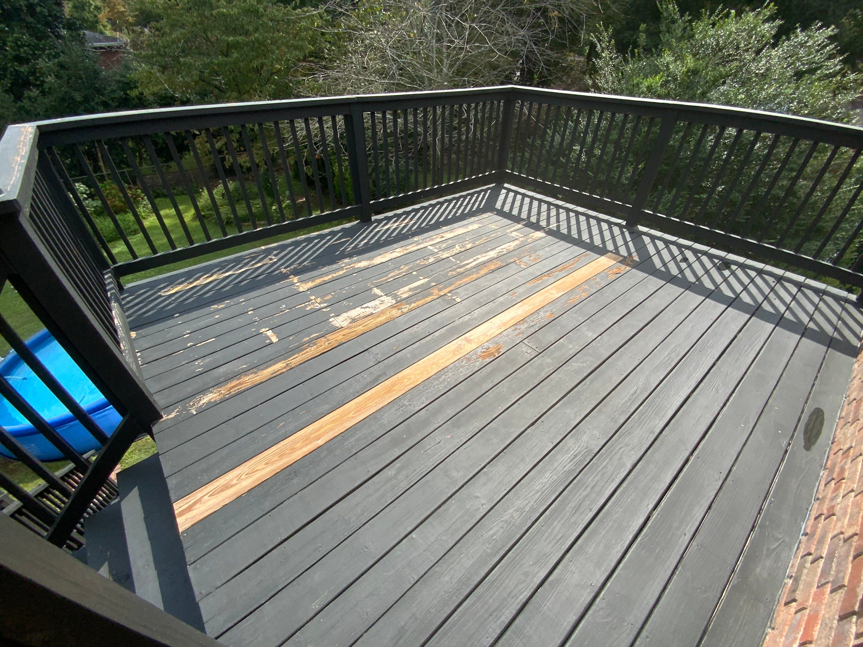 Full Exterior Trim Painting and Multi-Level Deck Staining by Swift Home Renovations