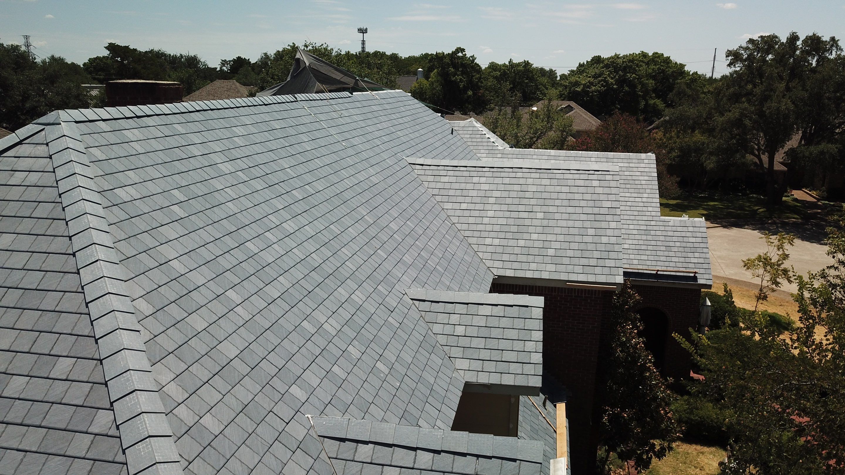 Residential Roofing Installation using Dal-TIle Perennial Slate by Roof Experts