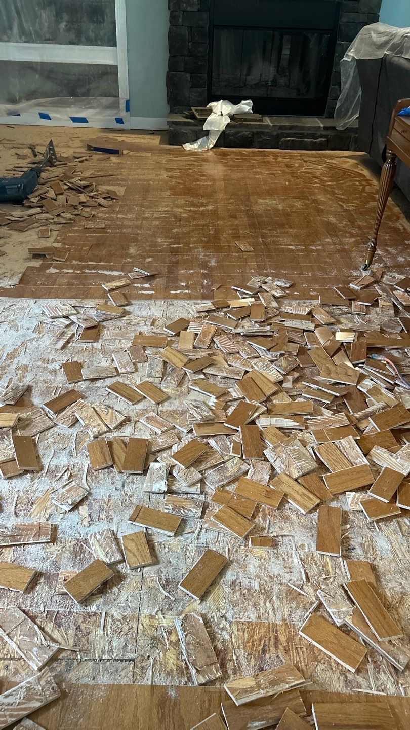 Full Floor Replacement by Footprints Floors of Nashville