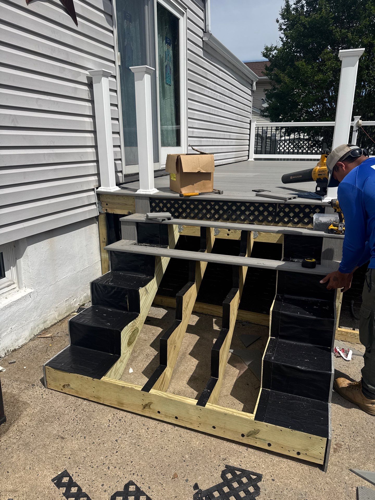 Deck Resurfacing in Woodbridge Township, New Jersey by deck guardian