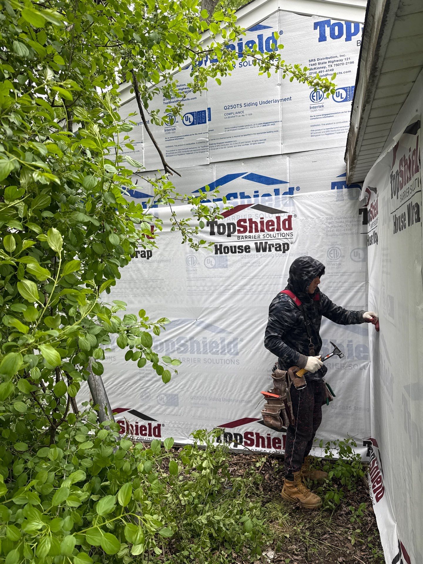 Roof and siding replacement by hail damage by Just Brilliant Restoration JBR