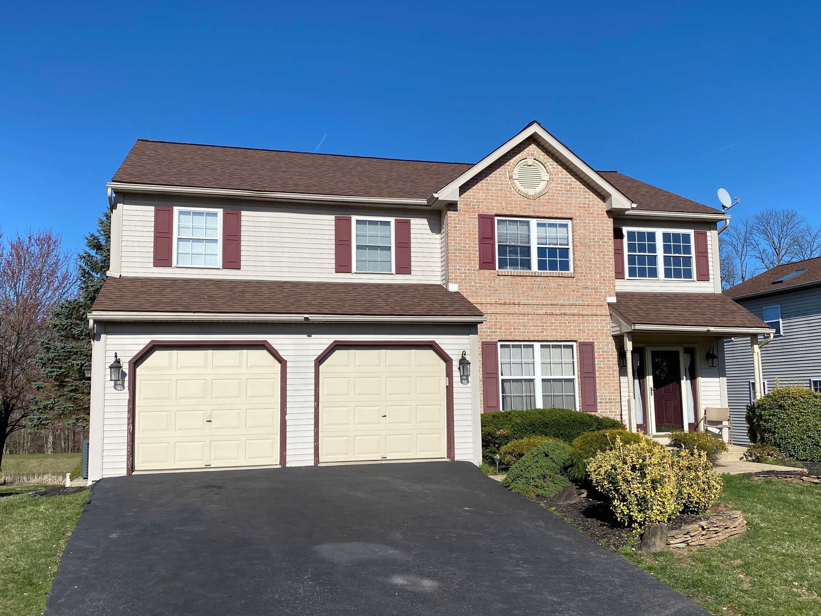 Roofing Installation using CertainTeed Landmark - Burnt Sienna by Storm Guard of Ches-Mont PA