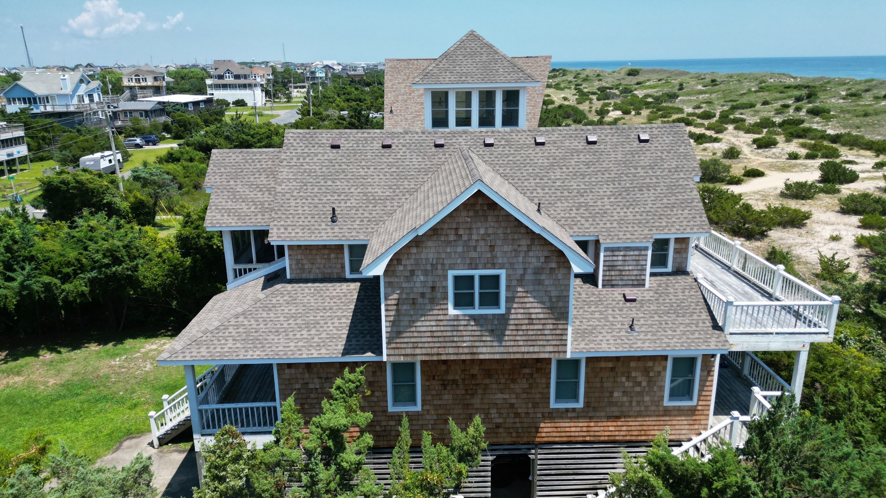 Carolina Clipper Full Exterior Project by Gallop Roofing & Remodeling, Inc.