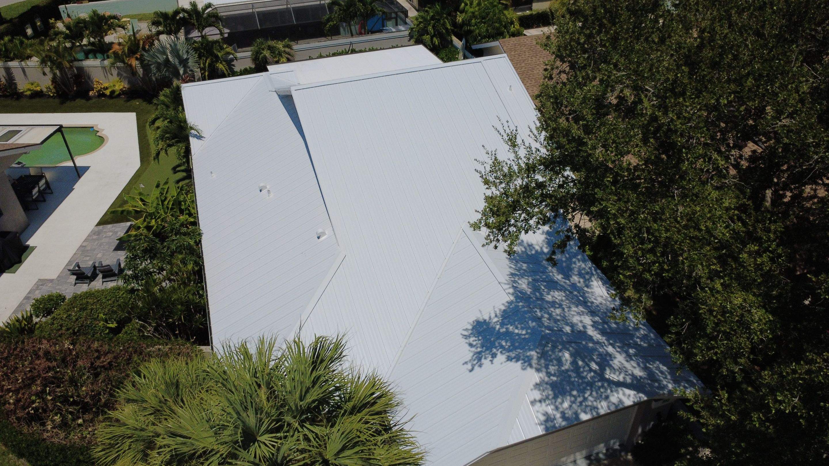 Kynar (Color Coated) Standing Seam Metal Roof Replacement by Sailfish Roofing