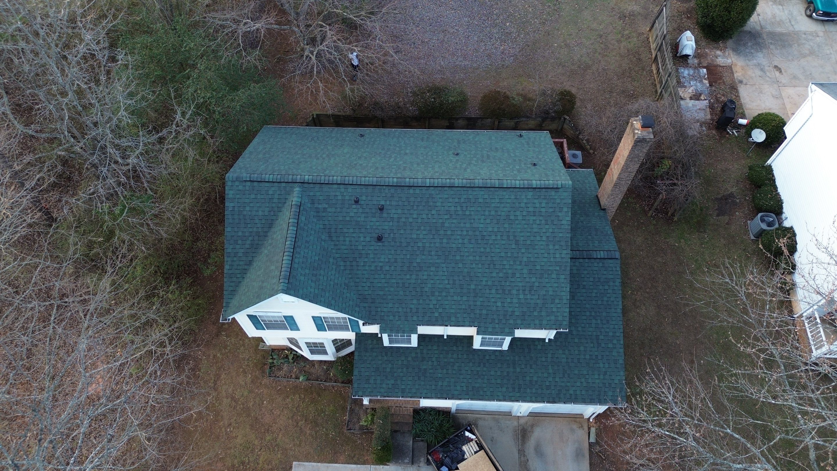 Roof replacement and interior repair by hail and wind damage by Just Brilliant Restoration JBR