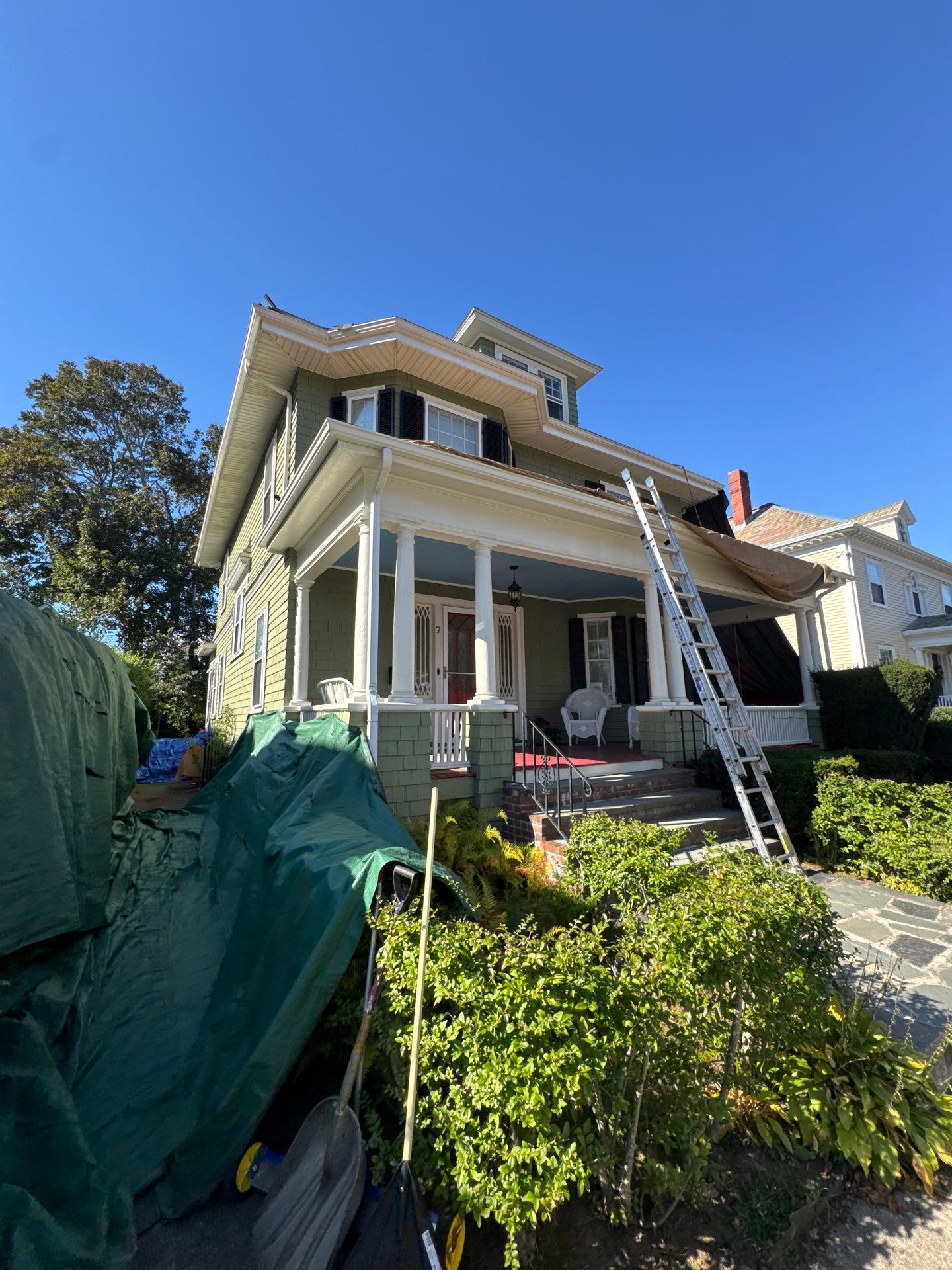 Full Asphalt Shingle Roof Replacement & EPDM Roof Inspection by Mighty Dog Roofing of Greater Middlesex County