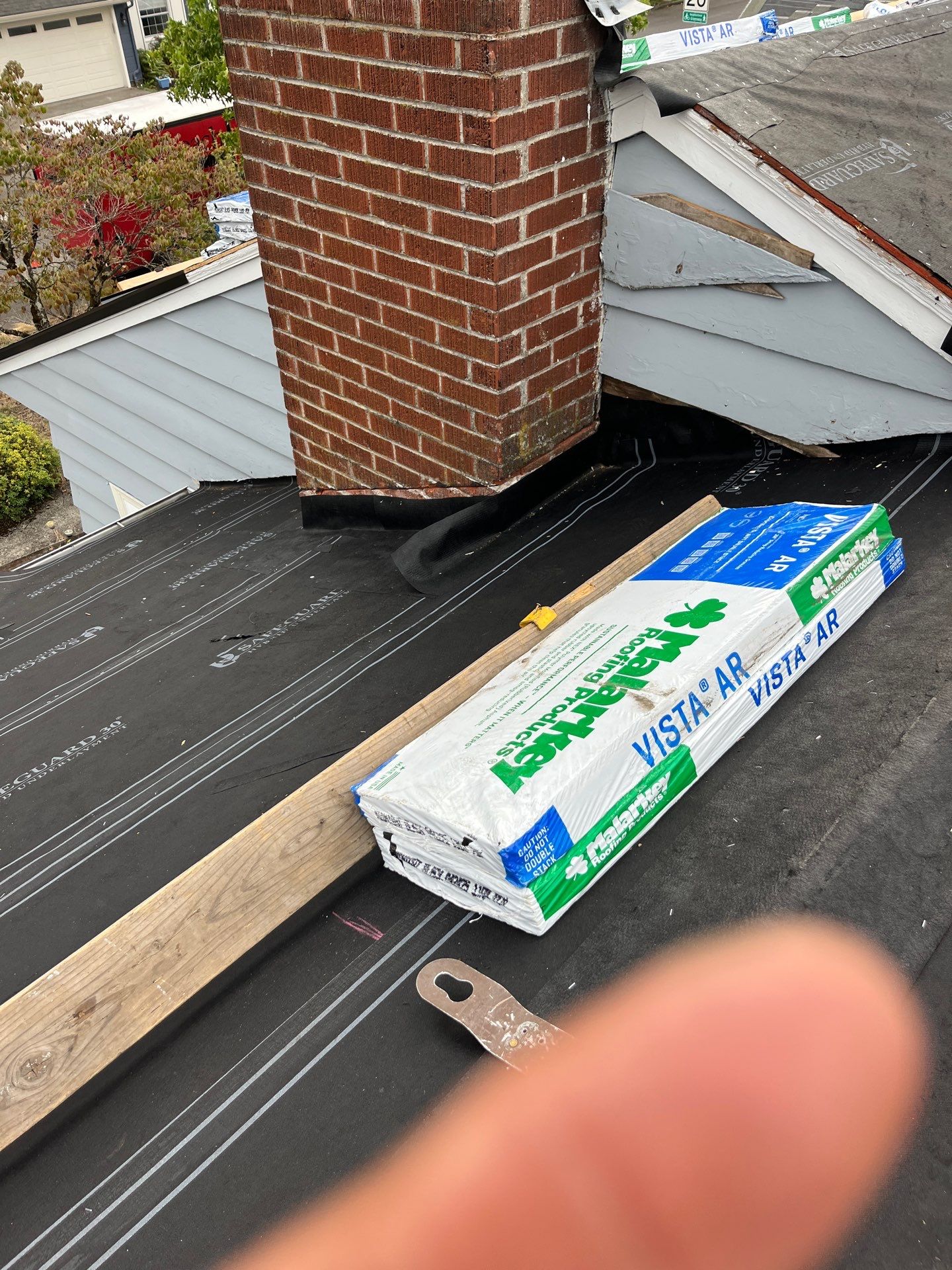 Project in Portland by Tom Leach Roofing