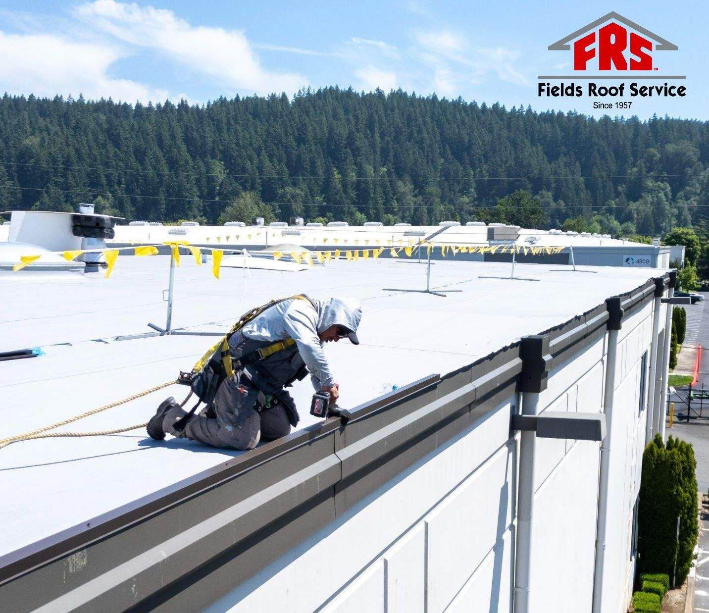 Project in Sumner by FIELDS ROOF SERVICE INC