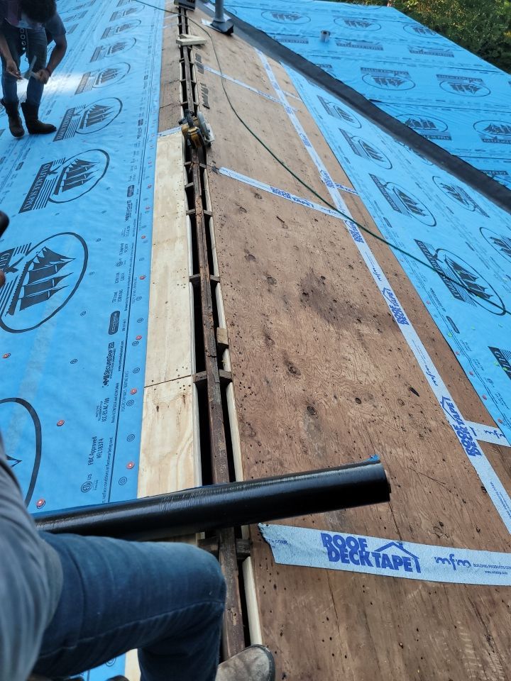 Residential Roofing Repair using Roof Replacement by American Roofing & Construction LLC