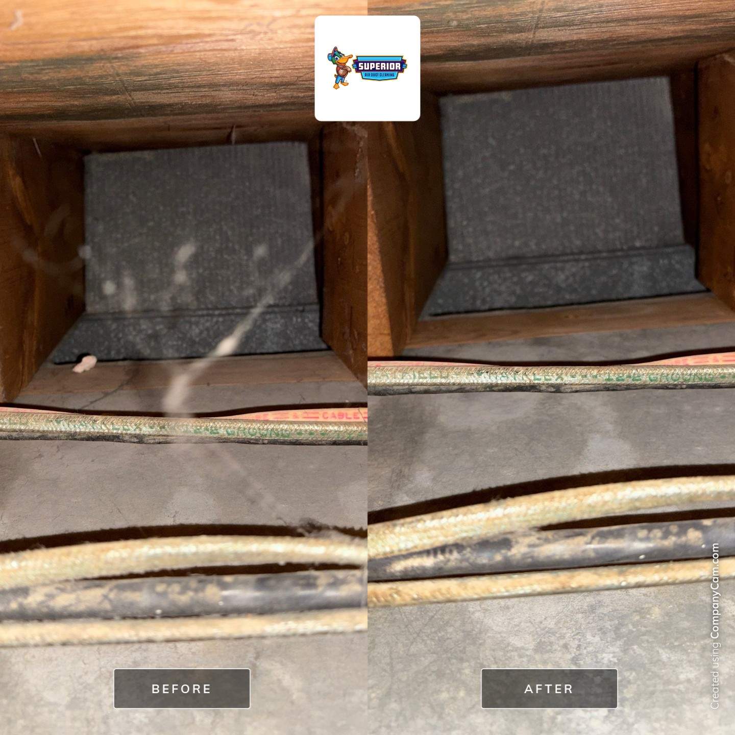 Air Duct Cleaning With a Vacuum Truck in Berlin Center, OH by Superior Air Duct Cleaning