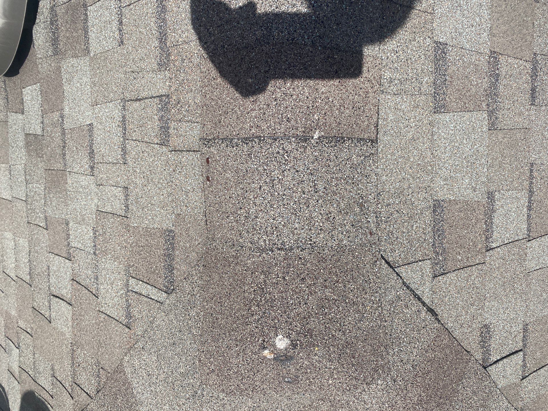 Hail Damage using Owen's Corning Duration (Lifetime) Shingles by Roof Repair Company