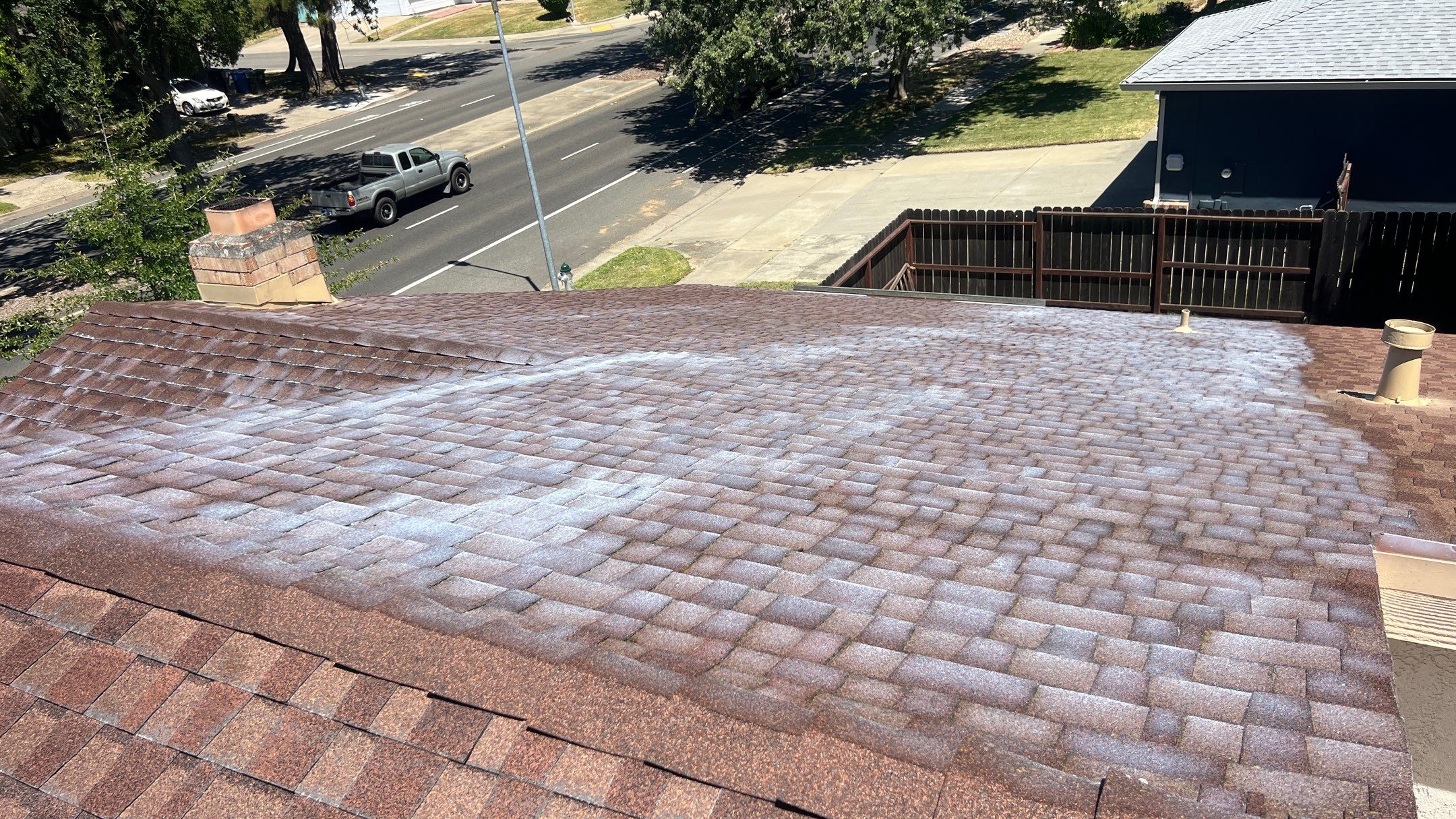 Roof Rejuvenation using Roof Maxx Treatment by Roof Maxx of Folsom