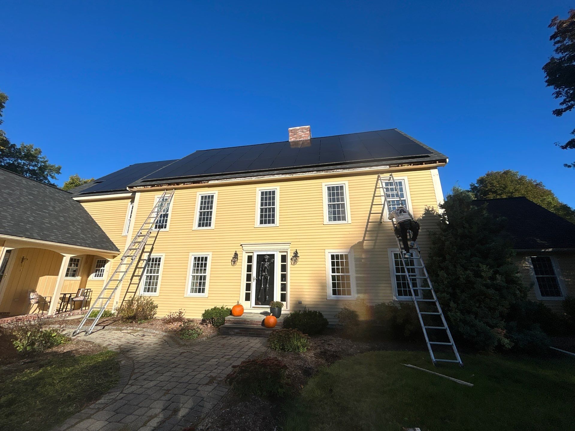 Westford Complete Gutter System with New PVC Fascia Upgrade by Mighty Dog Roofing of Greater Middlesex County