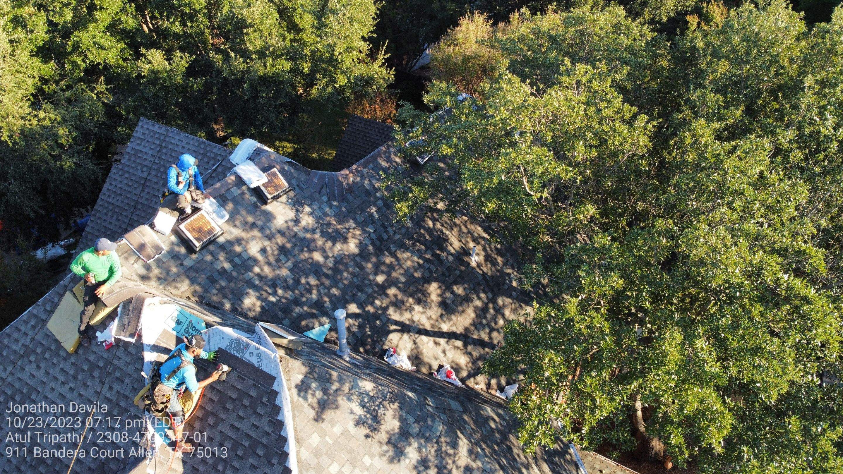 Project in Allen by Zeus Exteriors