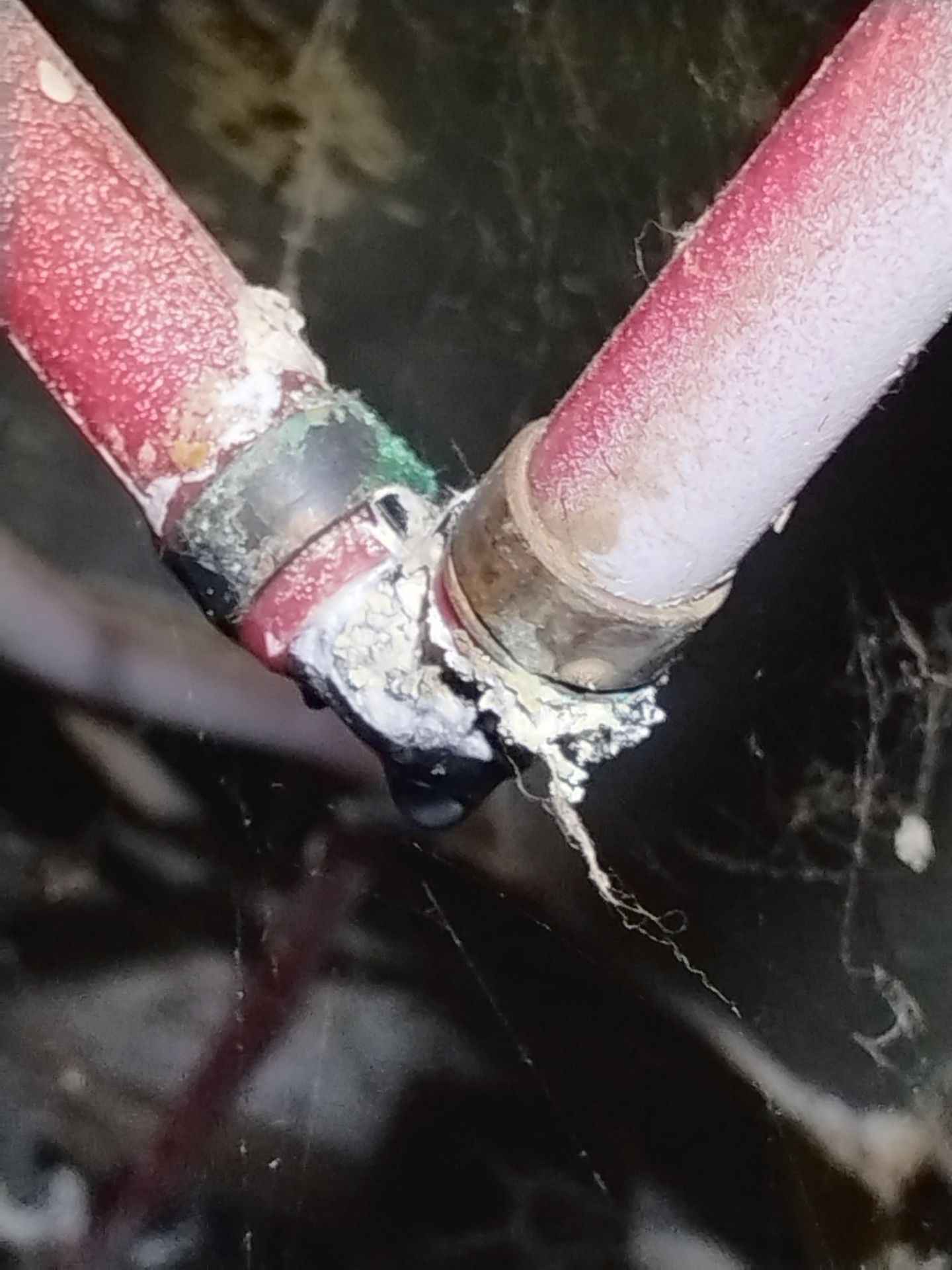 Roof Patch & Basement Plumbing Repair Project - Jennings, MO by Legendary Services Company LLC.