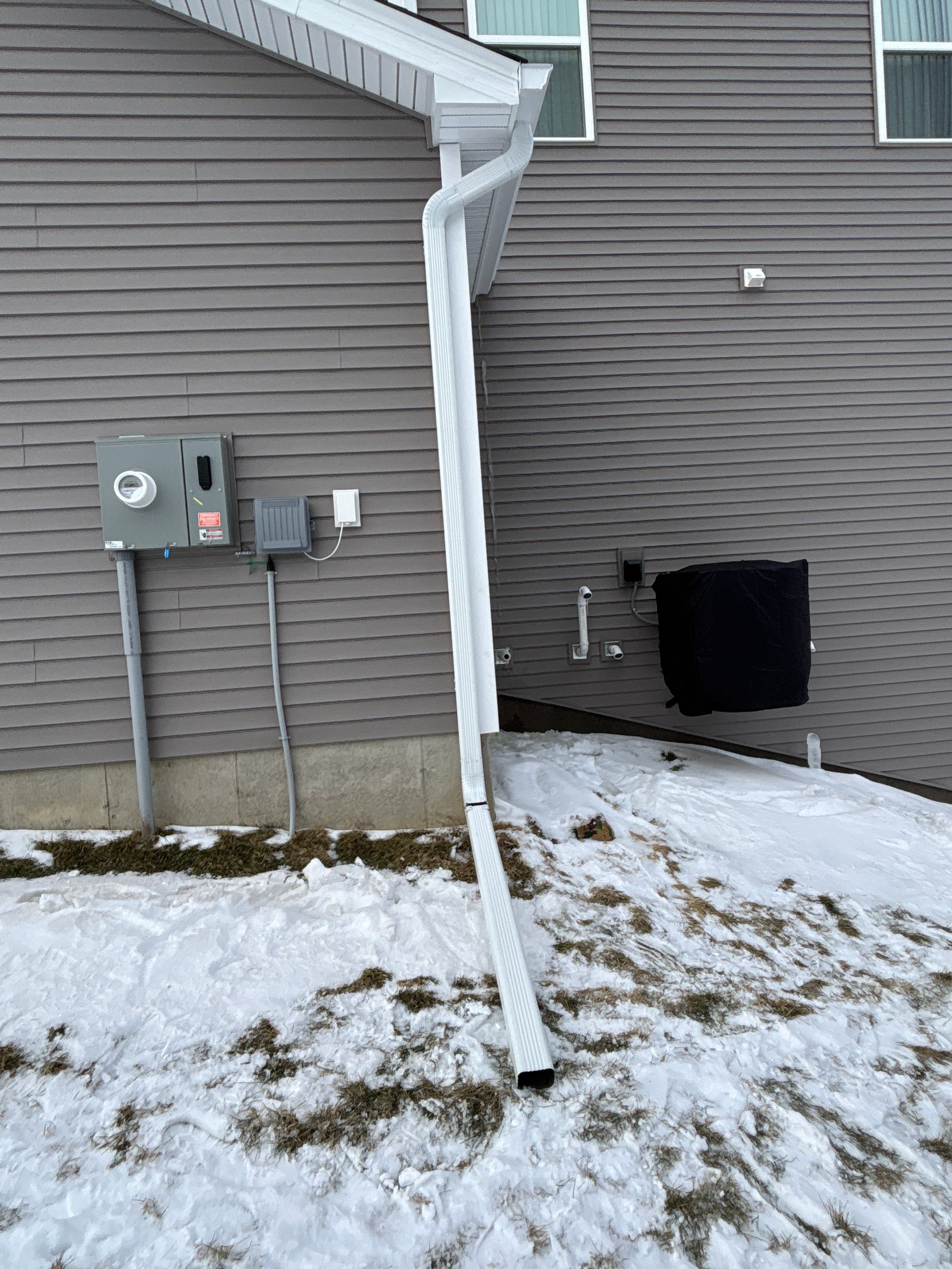 Seamless Gutter and Downspout Installation | Hanover Residential Home by Next Level Seamless Gutters / Exteriors Inc.